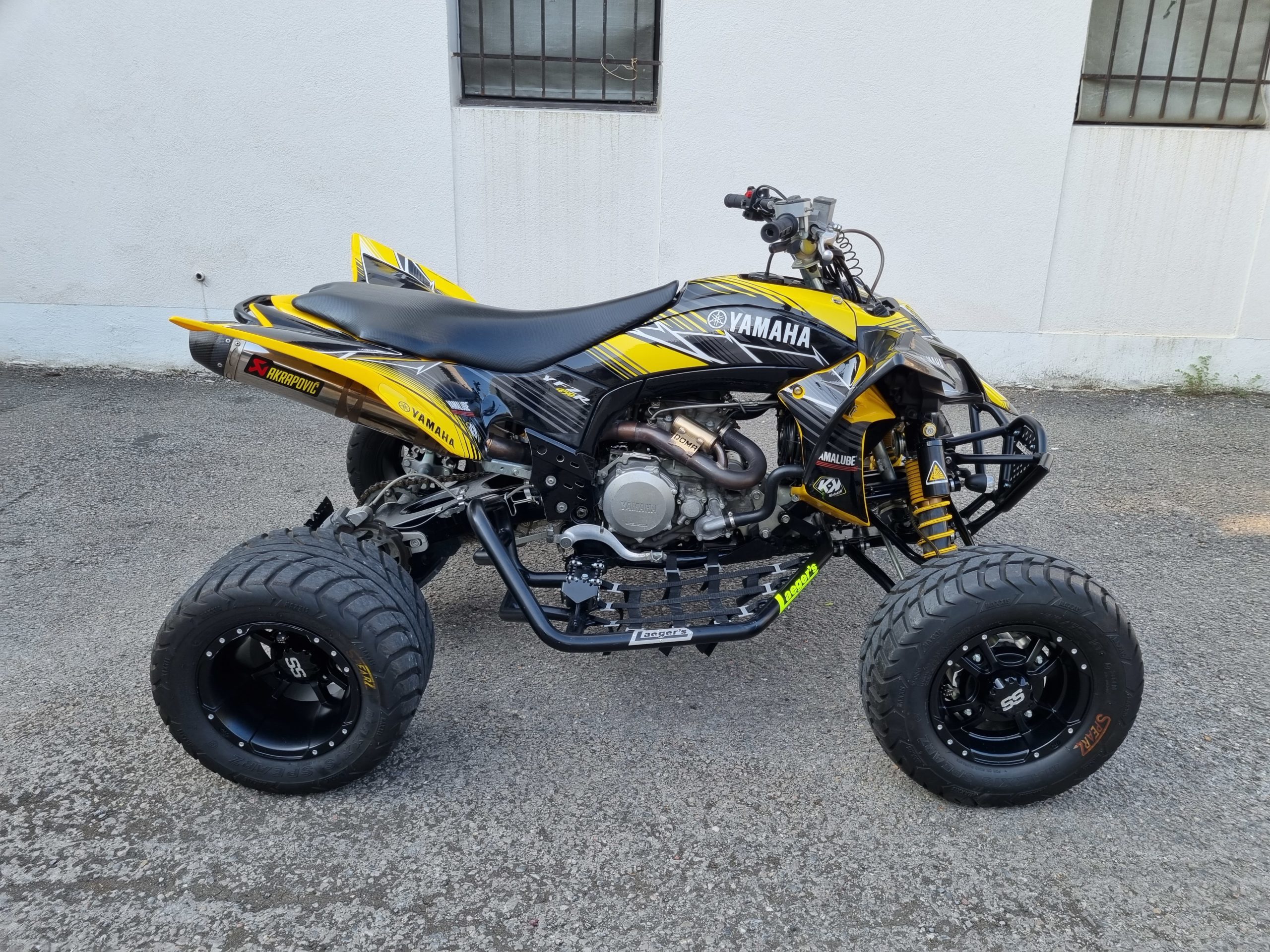 YAMAHA 450 YFZ-R HOMOLOGUE ROUTE