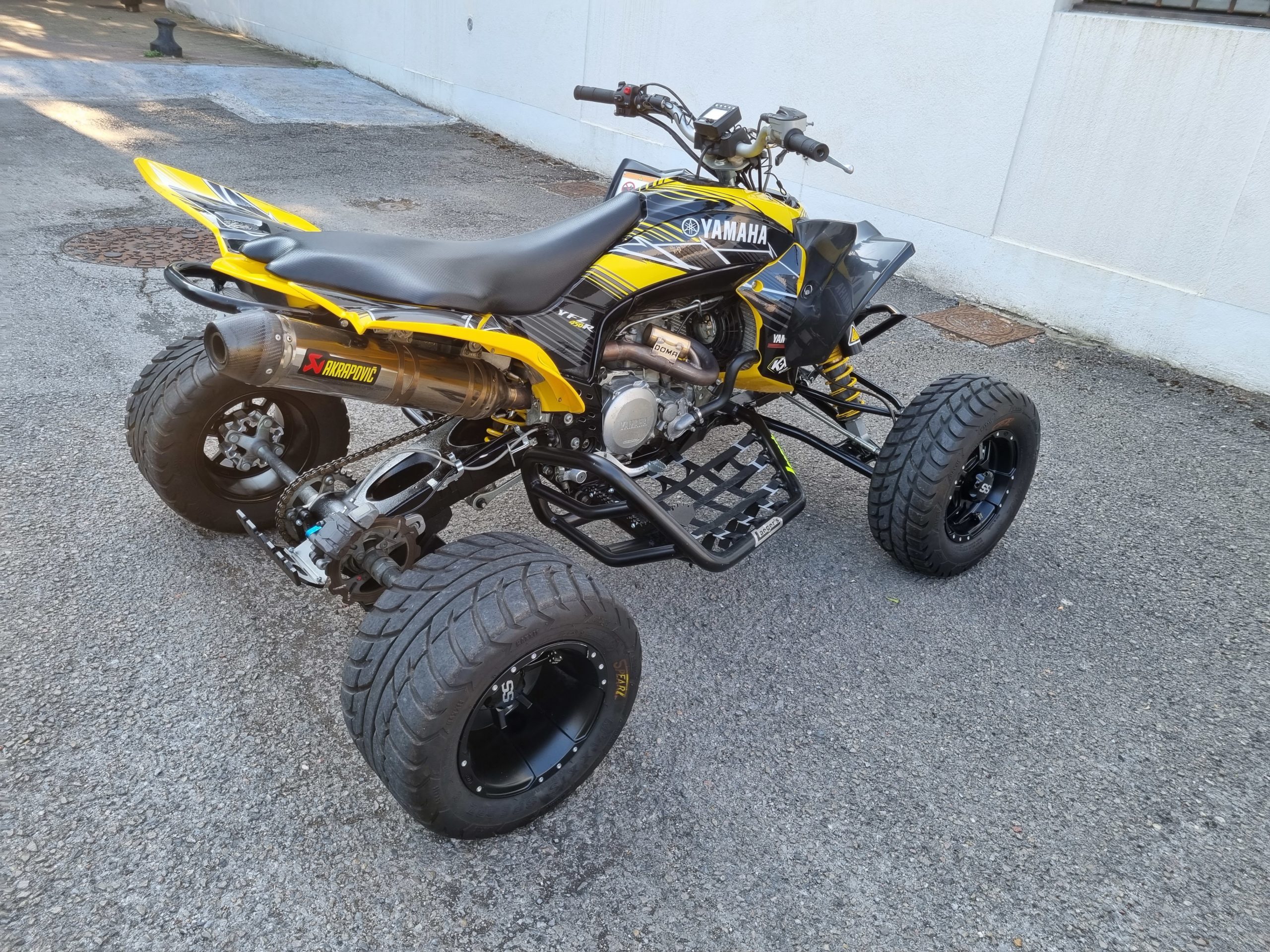 YAMAHA 450 YFZ-R HOMOLOGUE ROUTE