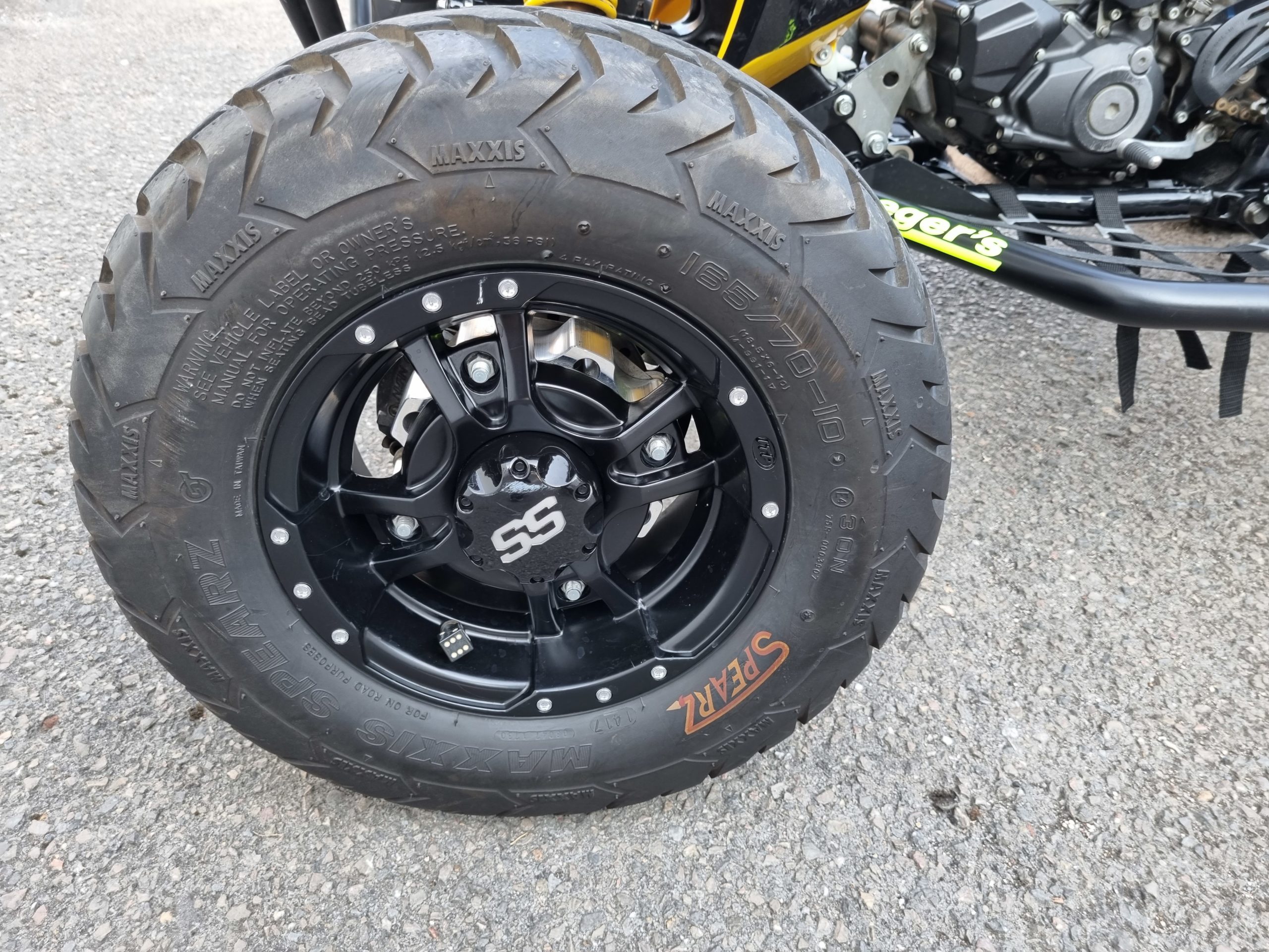 YAMAHA 450 YFZ-R HOMOLOGUE ROUTE