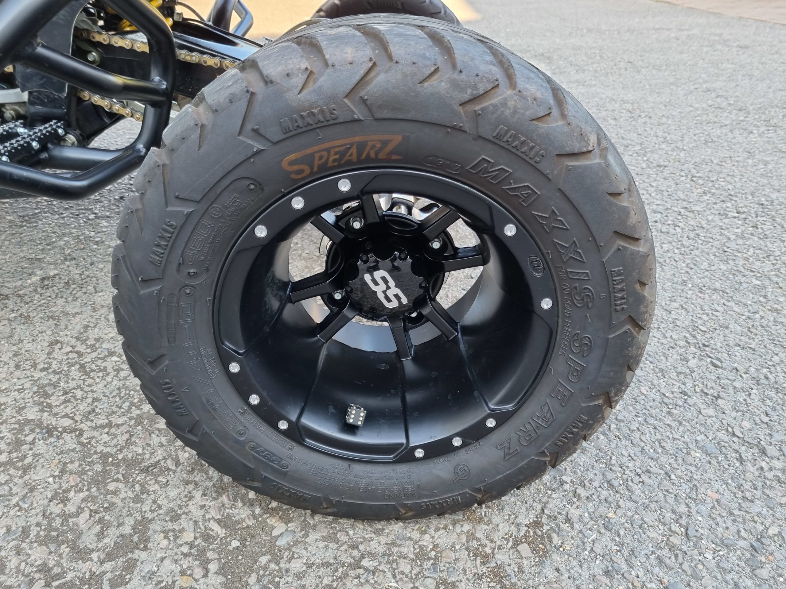 YAMAHA 450 YFZ-R HOMOLOGUE ROUTE