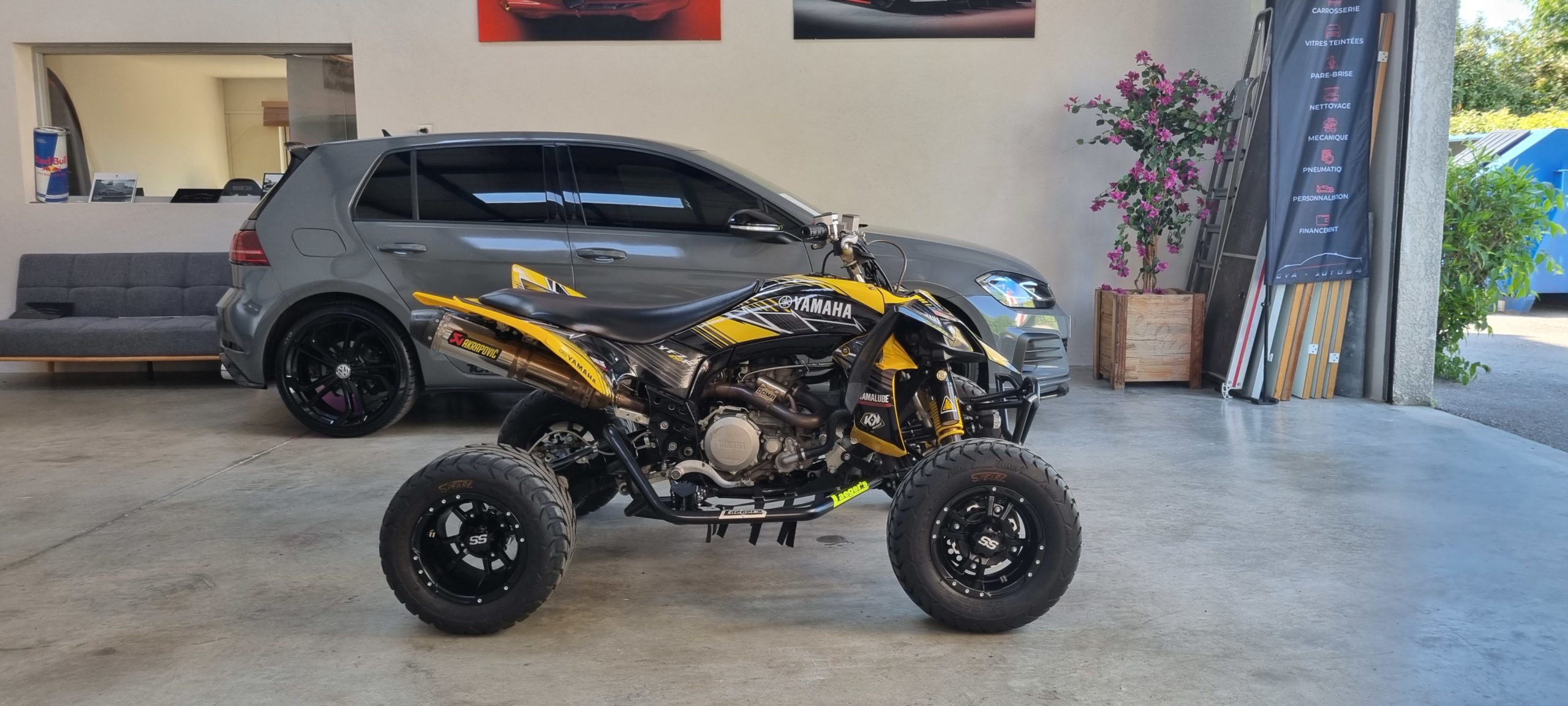 YAMAHA 450 YFZ-R HOMOLOGUE ROUTE