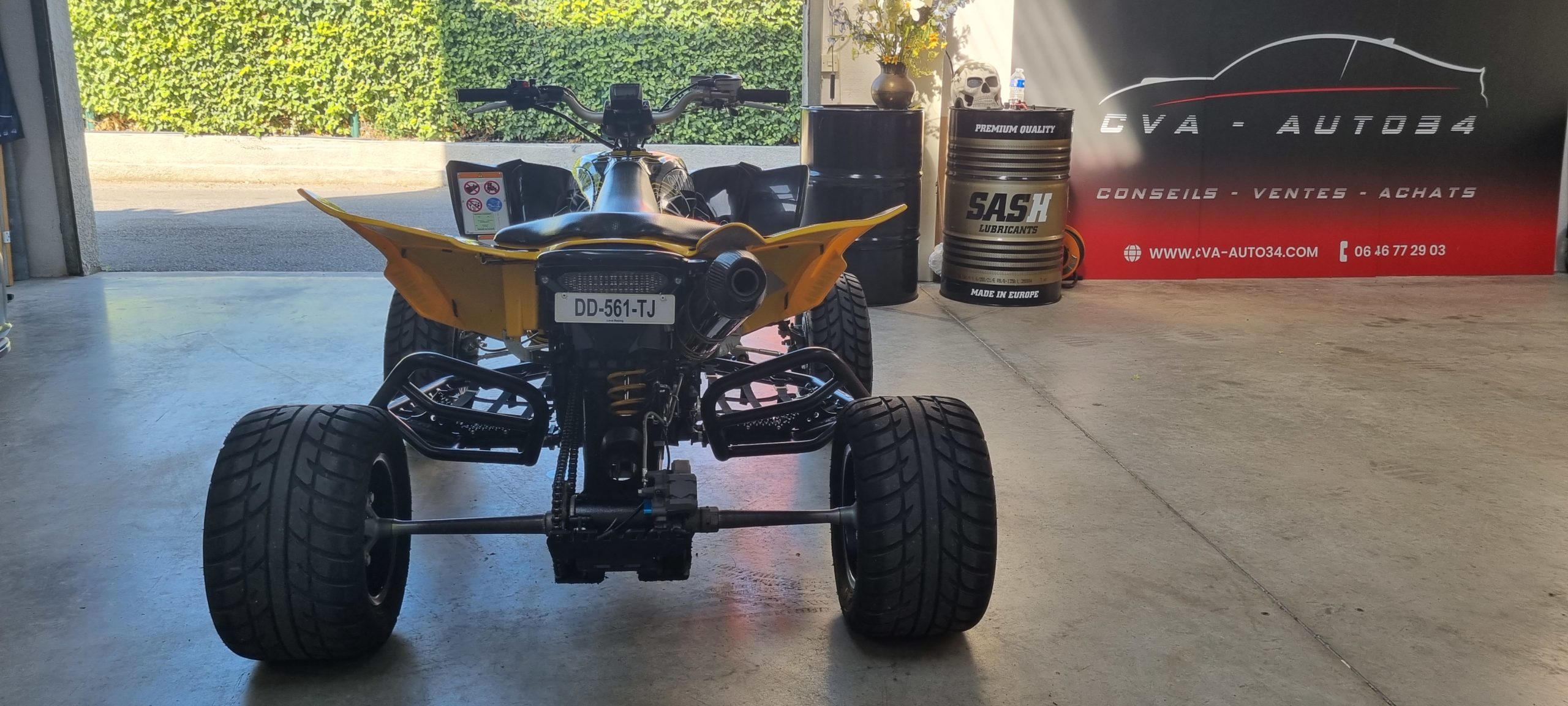 YAMAHA 450 YFZ-R HOMOLOGUE ROUTE