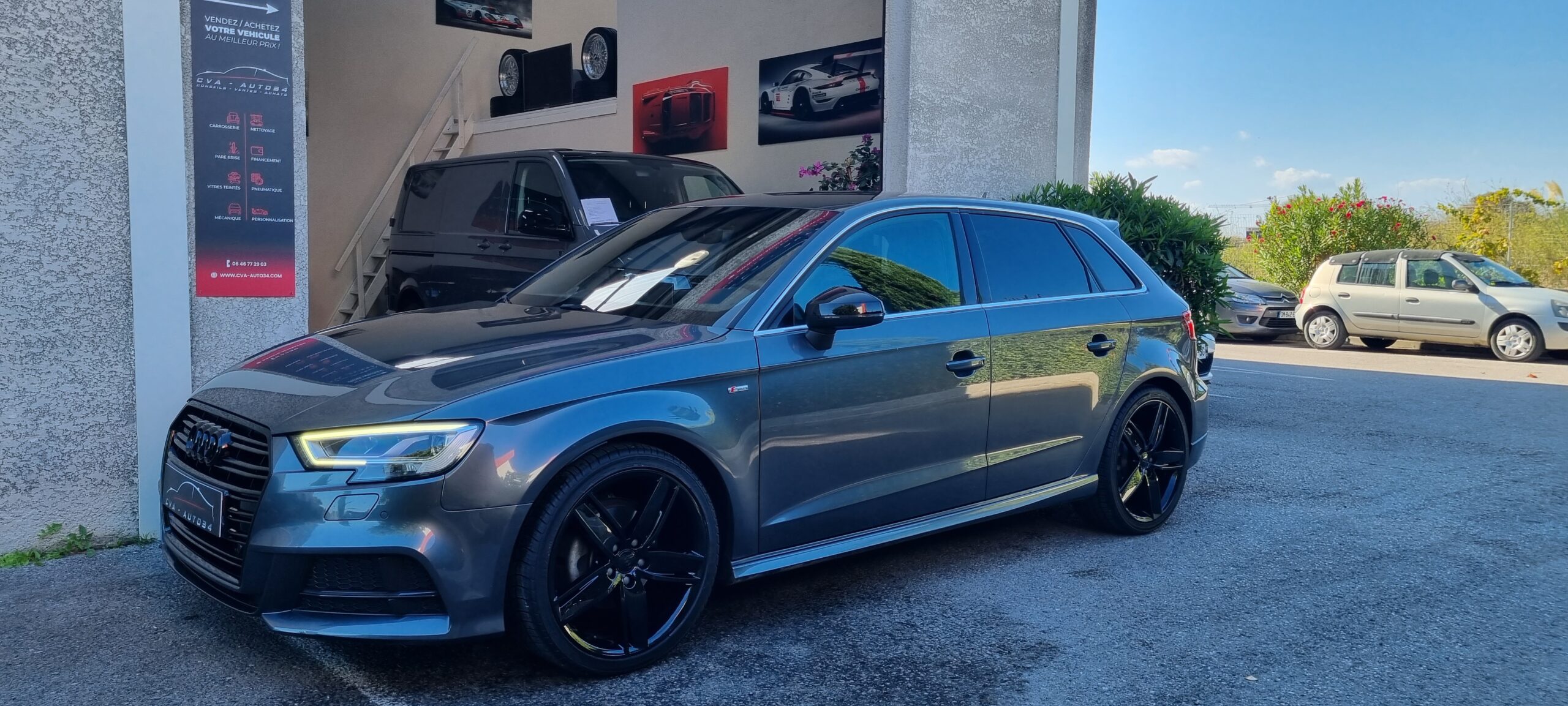 AUDI A3 SPORTBACK 2.0L TDI 150CH QUATTRO DESIGN LUXE PACK S-LINE