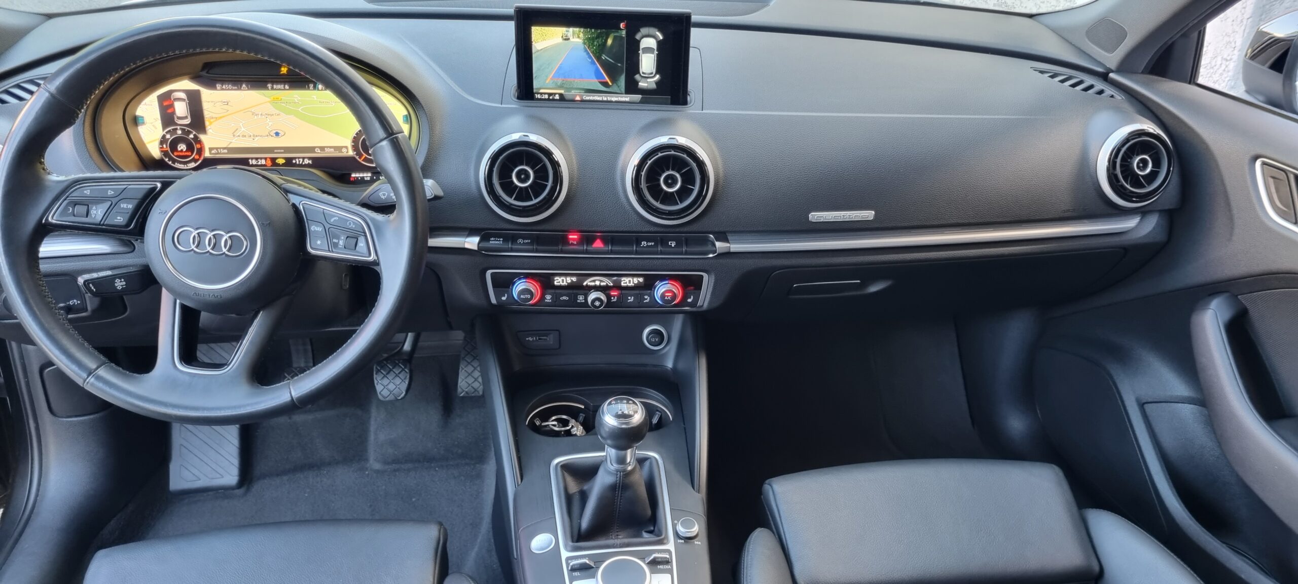 AUDI A3 SPORTBACK 2.0L TDI 150CH QUATTRO DESIGN LUXE PACK S-LINE