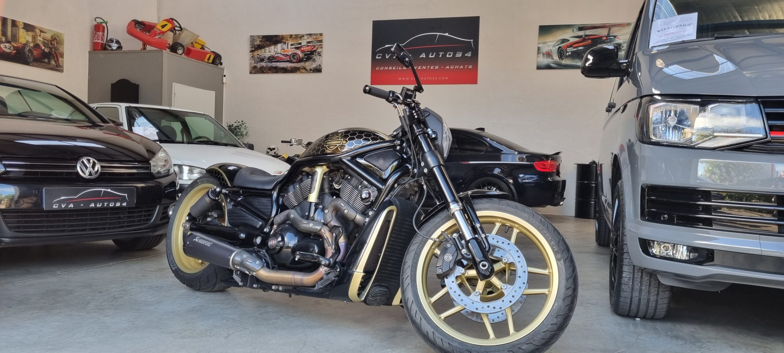 HARLEY DAVIDSON NIGHT ROD (Préparation Unique)