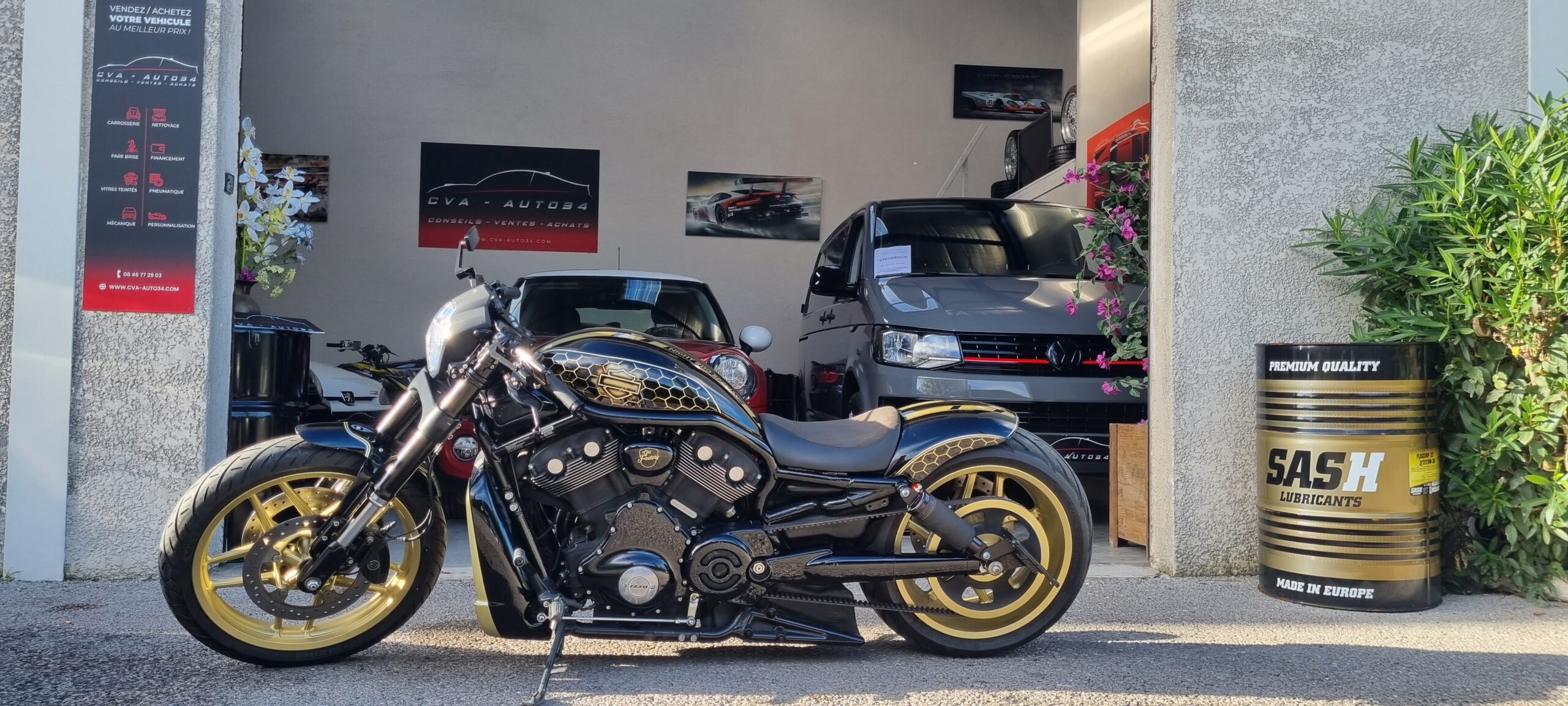 HARLEY DAVIDSON NIGHT ROD (Préparation Unique)