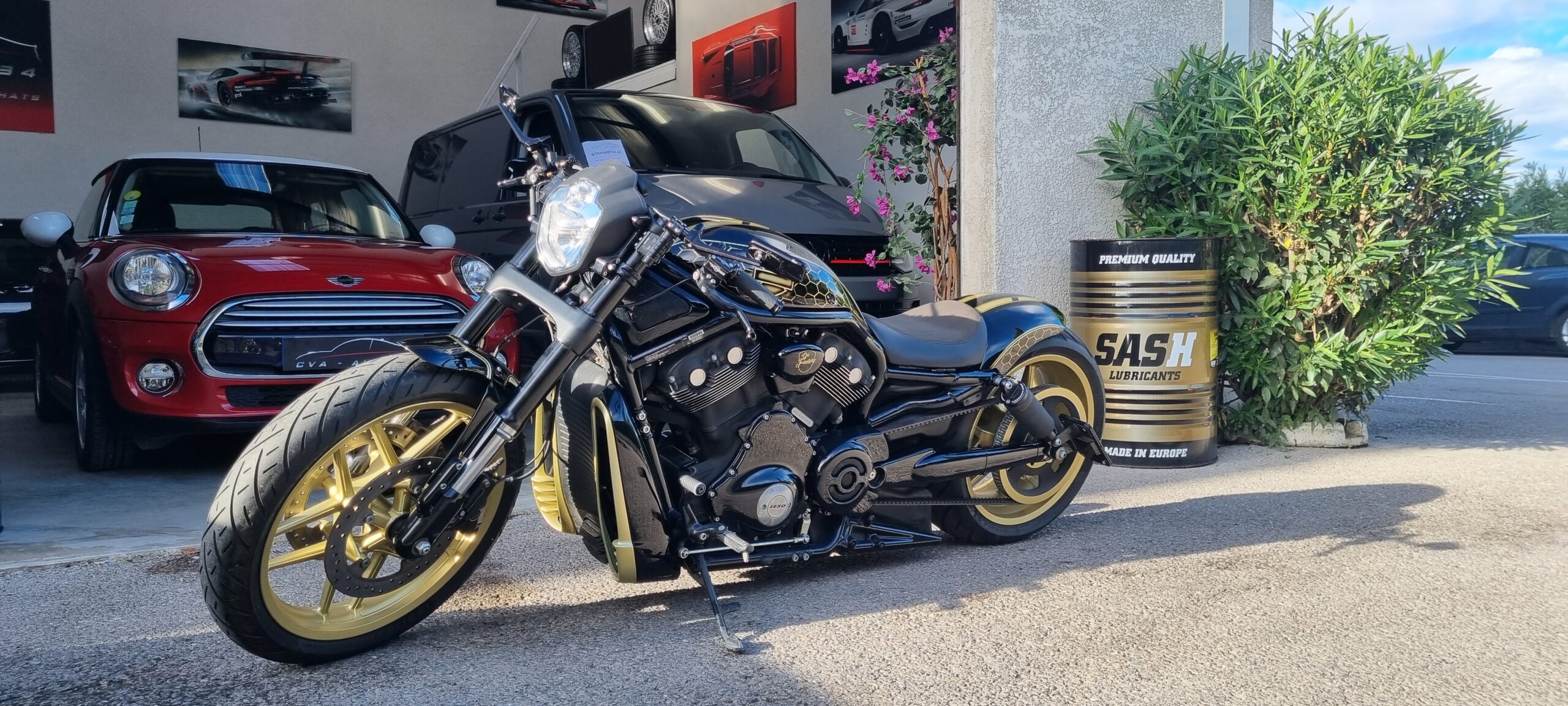 HARLEY DAVIDSON NIGHT ROD (Préparation Unique)