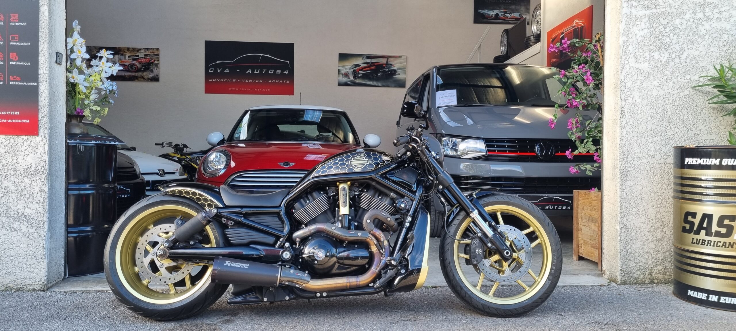 HARLEY DAVIDSON NIGHT ROD (Préparation Unique)