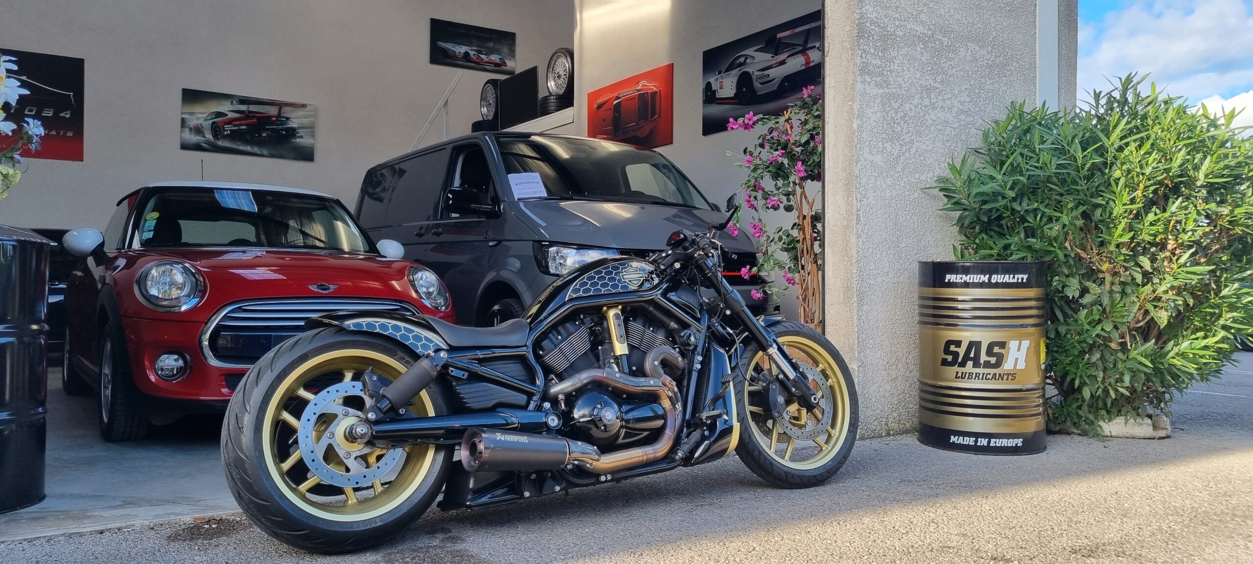 HARLEY DAVIDSON NIGHT ROD (Préparation Unique)