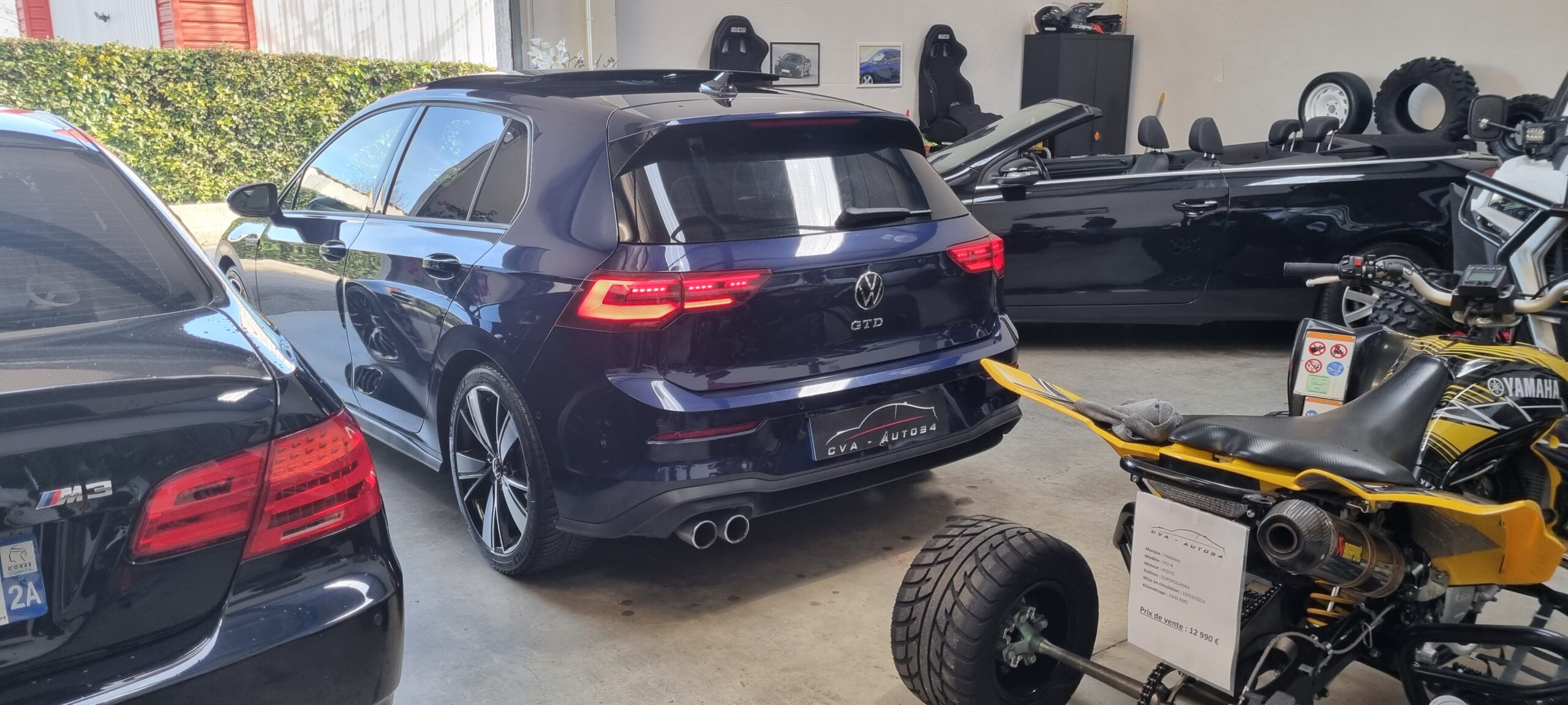 VOLKSWAGEN GOLF 8 GTD 2.0L TDI 200CH DSG7