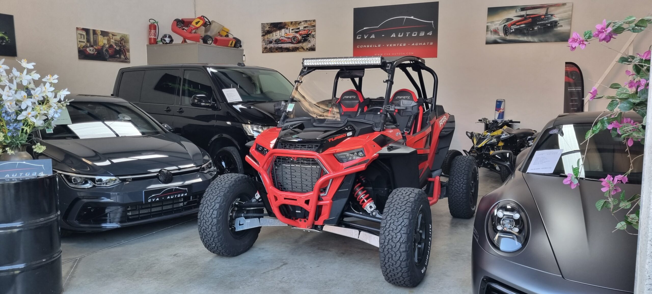 POLARIS RZR 1000 TURBO S 195CH