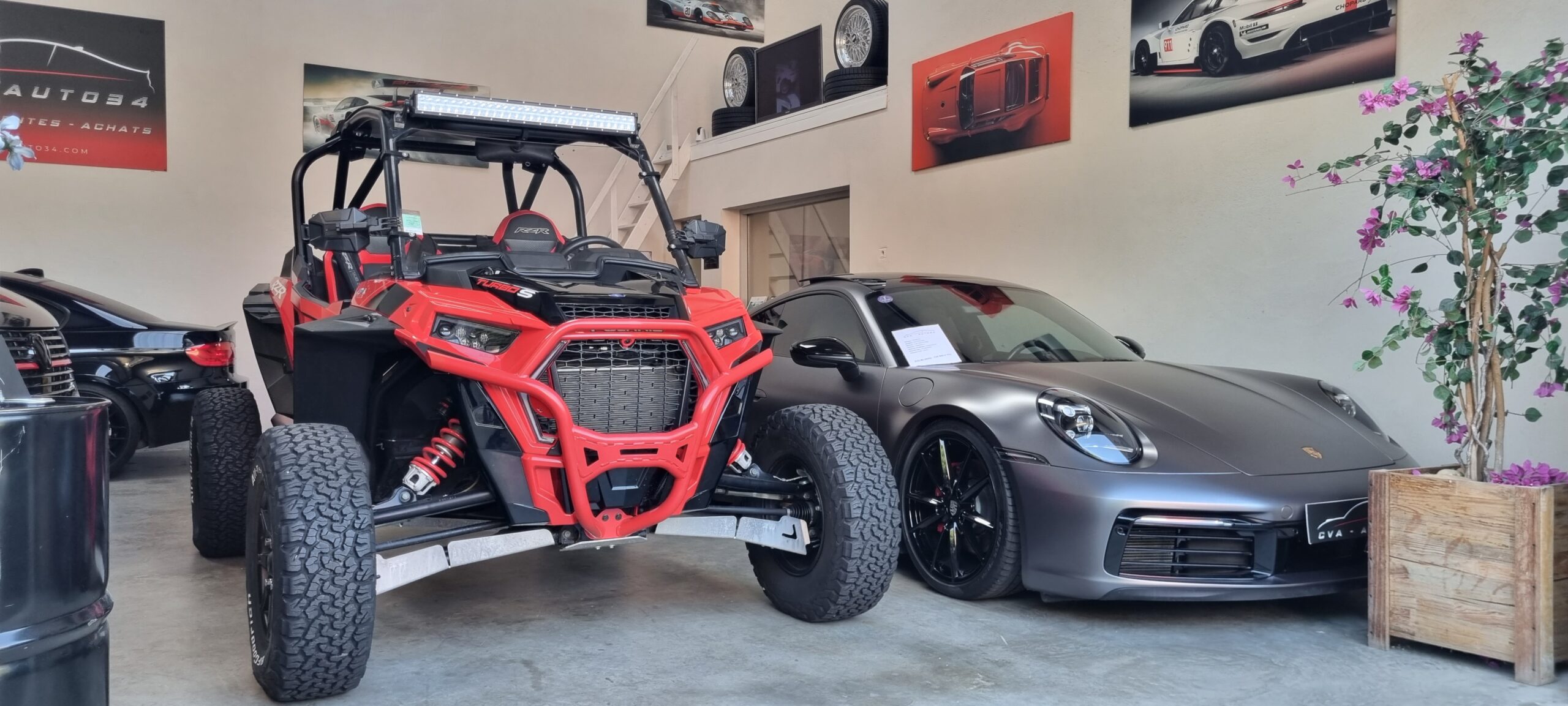 POLARIS RZR 1000 TURBO S 195CH
