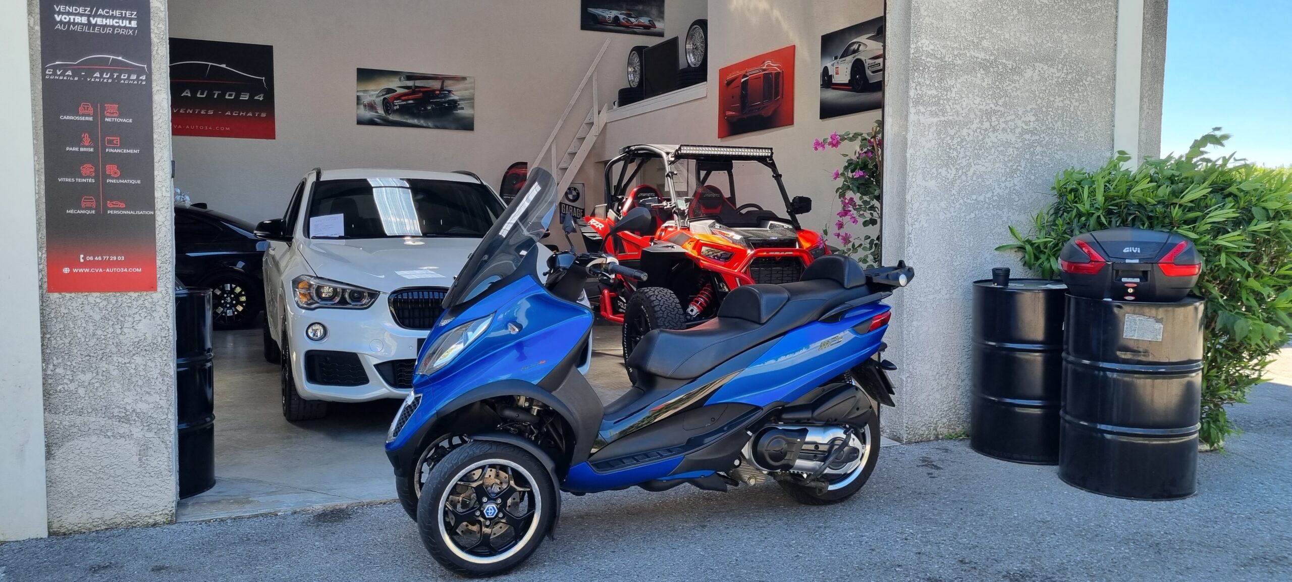 PIAGGIO 500 MP3 (Permis voiture)
