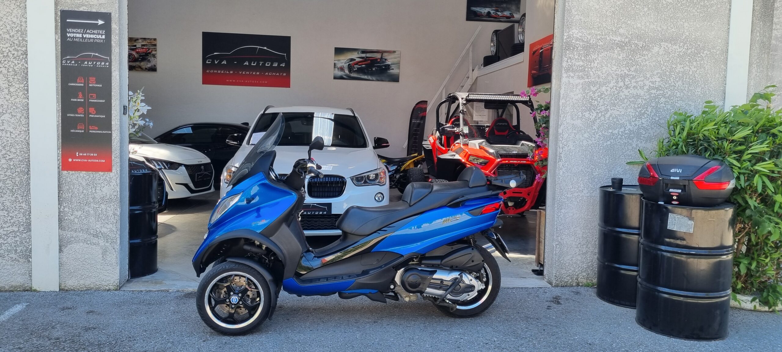 PIAGGIO 500 MP3 (Permis voiture)