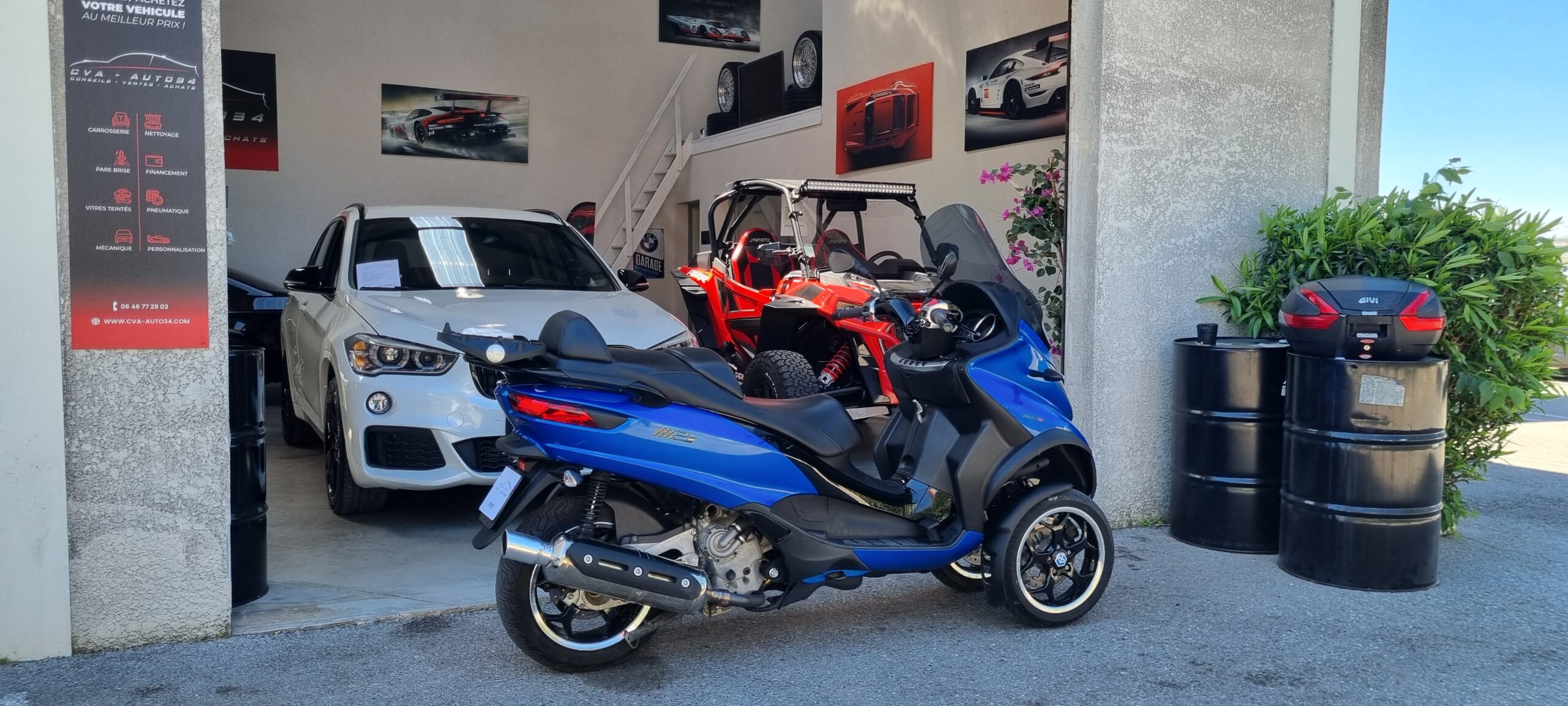 PIAGGIO 500 MP3 (Permis voiture)