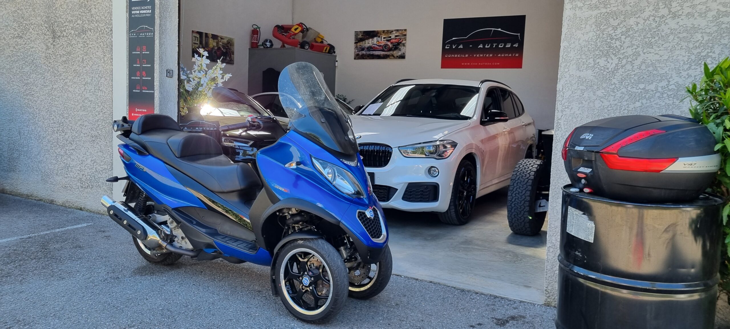 PIAGGIO 500 MP3 (Permis voiture)