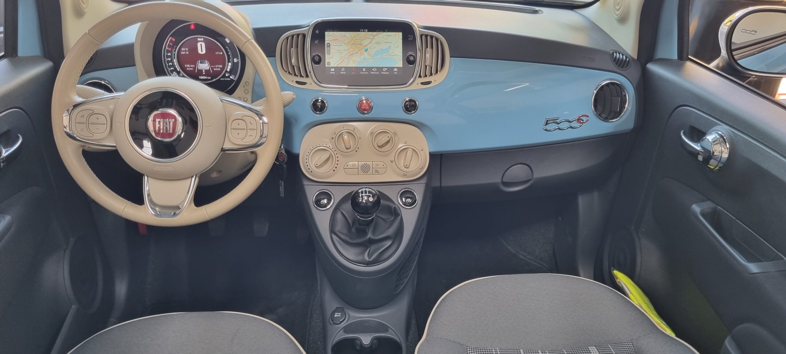 FIAT 5OOC 1.2L 69CH LOUNGE