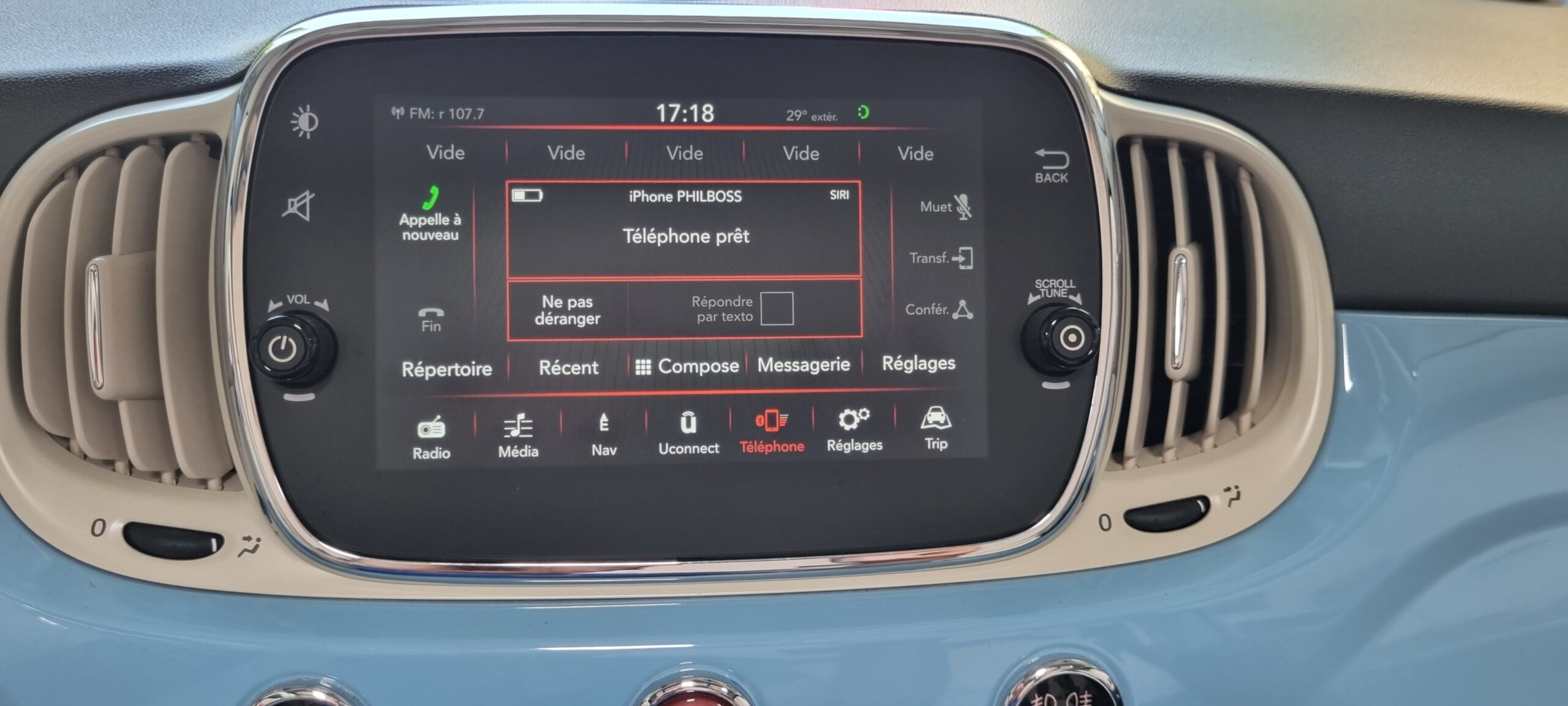 FIAT 5OOC 1.2L 69CH LOUNGE