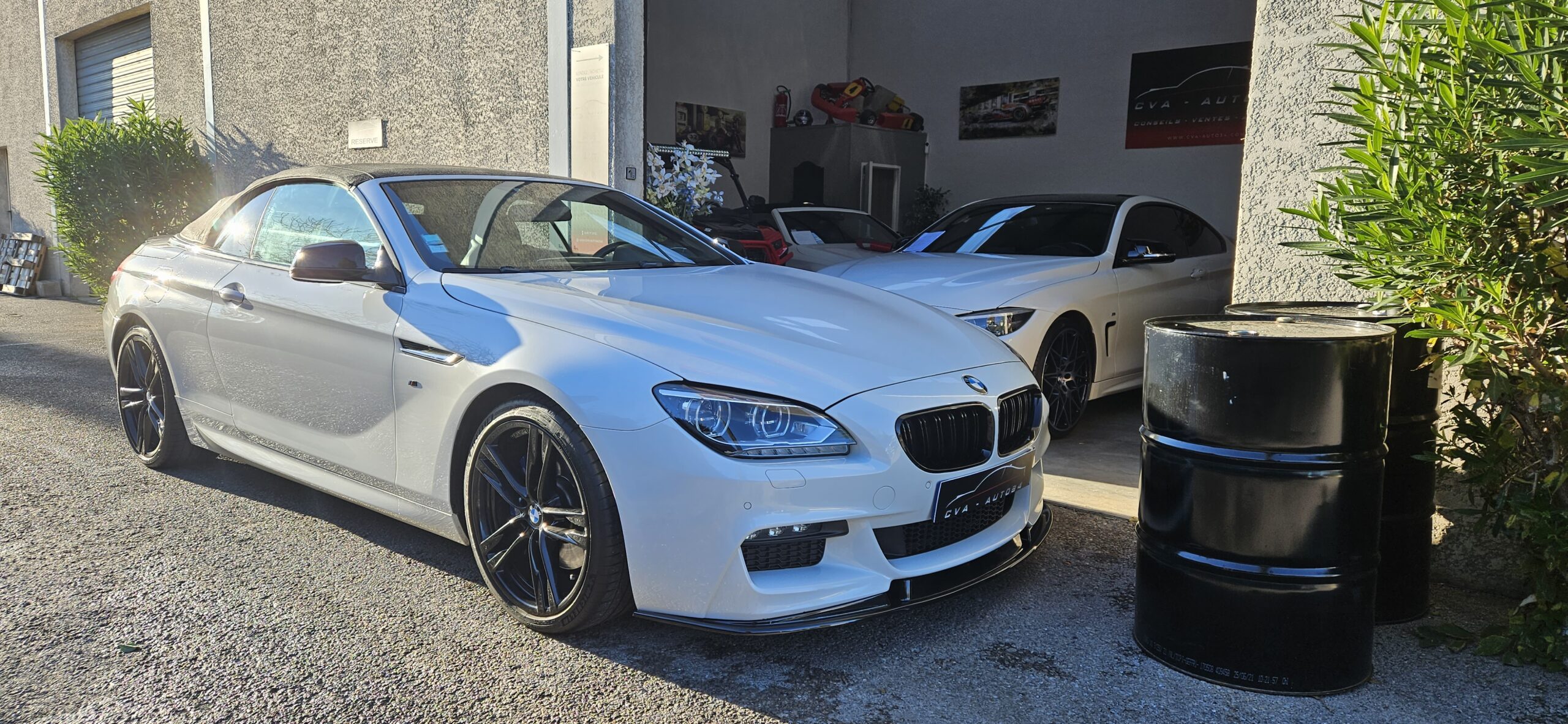 BMW SERIE 6 CABRIOLET PACK M (640D 313CH X-DRIVE)