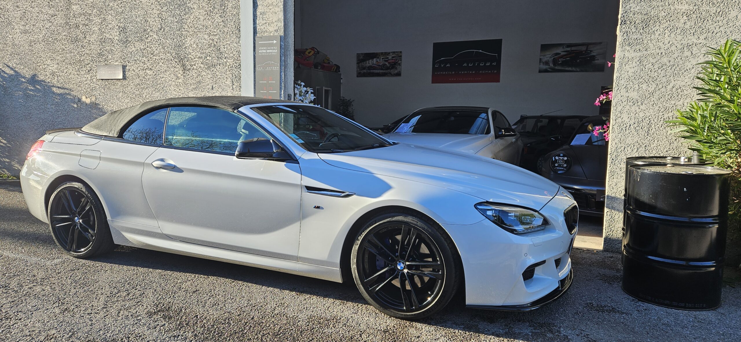 BMW SERIE 6 CABRIOLET PACK M (640D 313CH X-DRIVE)