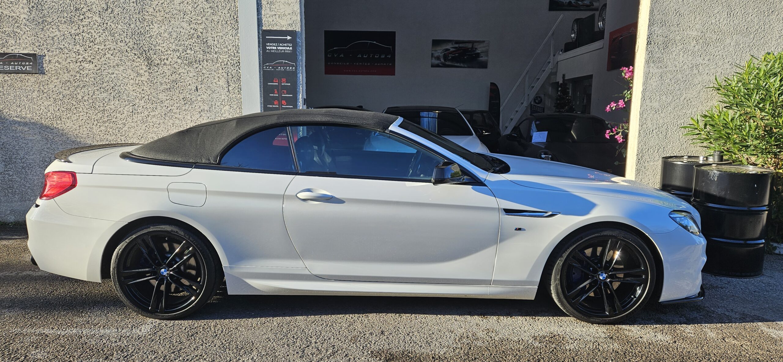 BMW SERIE 6 CABRIOLET PACK M (640D 313CH X-DRIVE)