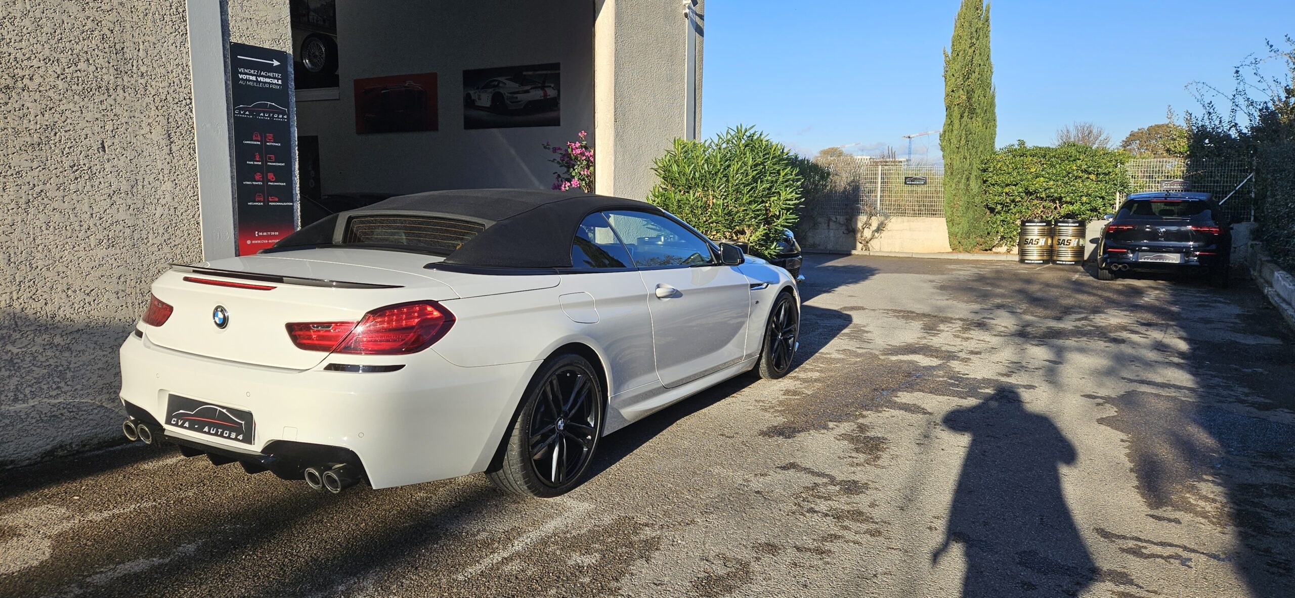 BMW SERIE 6 CABRIOLET PACK M (640D 313CH X-DRIVE)