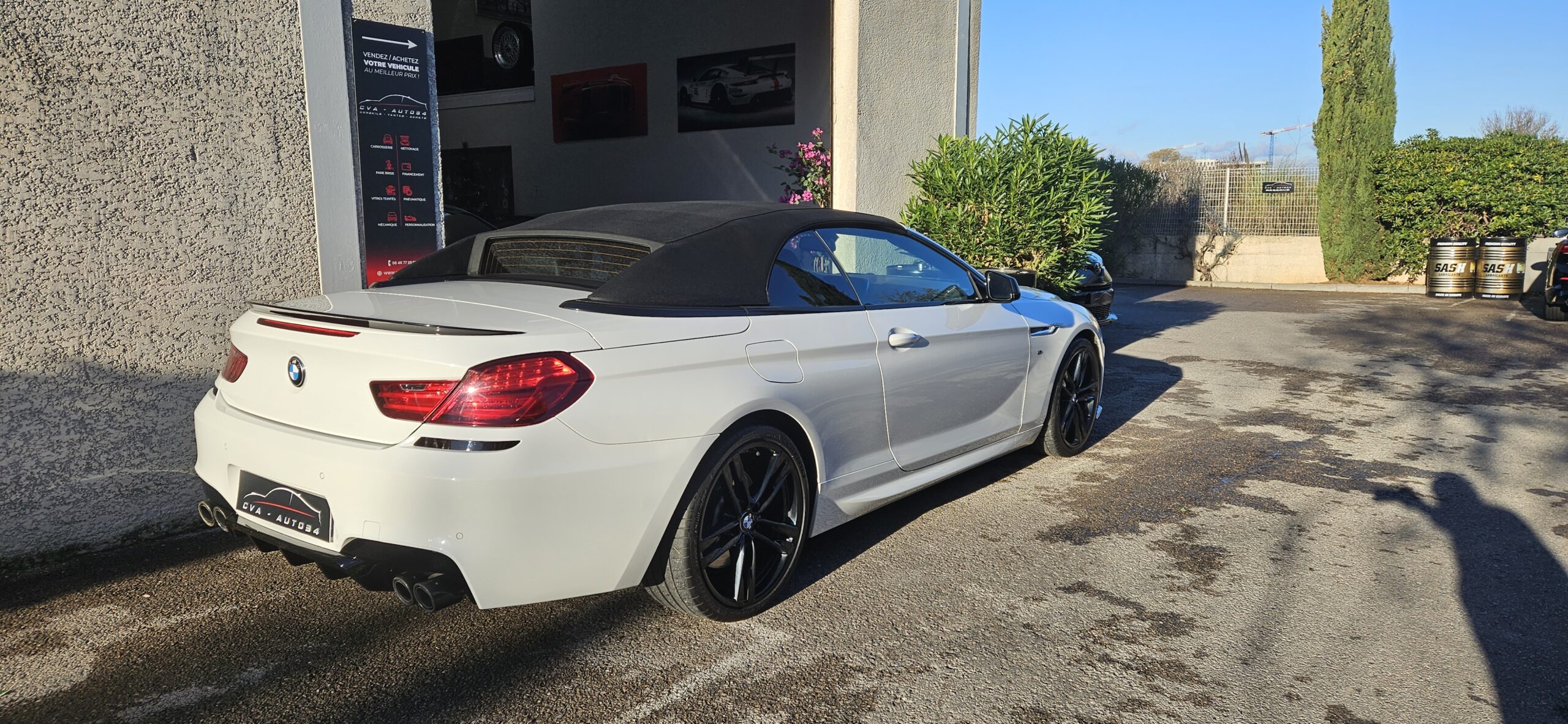BMW SERIE 6 CABRIOLET PACK M (640D 313CH X-DRIVE)
