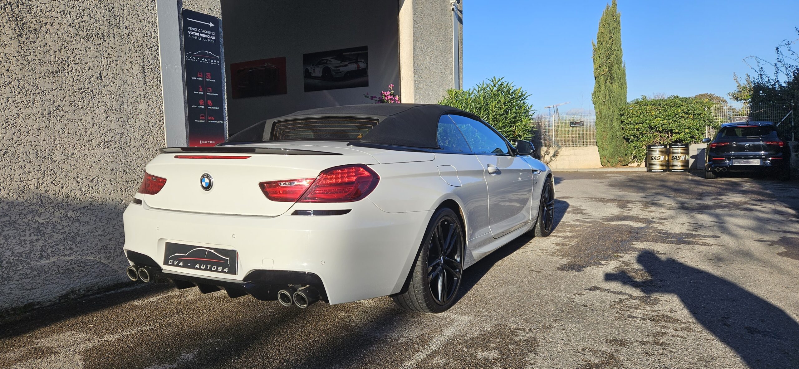 BMW SERIE 6 CABRIOLET PACK M (640D 313CH X-DRIVE)