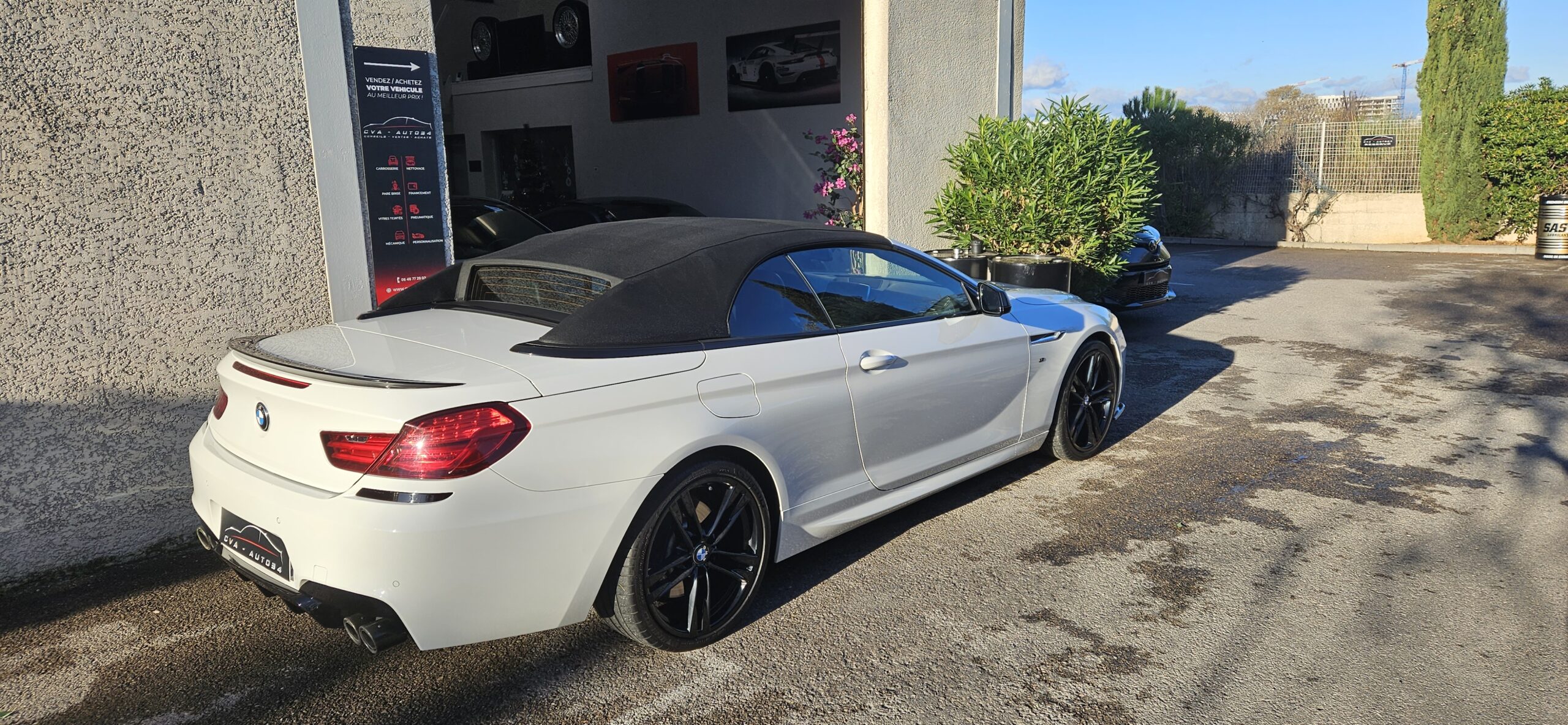 BMW SERIE 6 CABRIOLET PACK M (640D 313CH X-DRIVE)