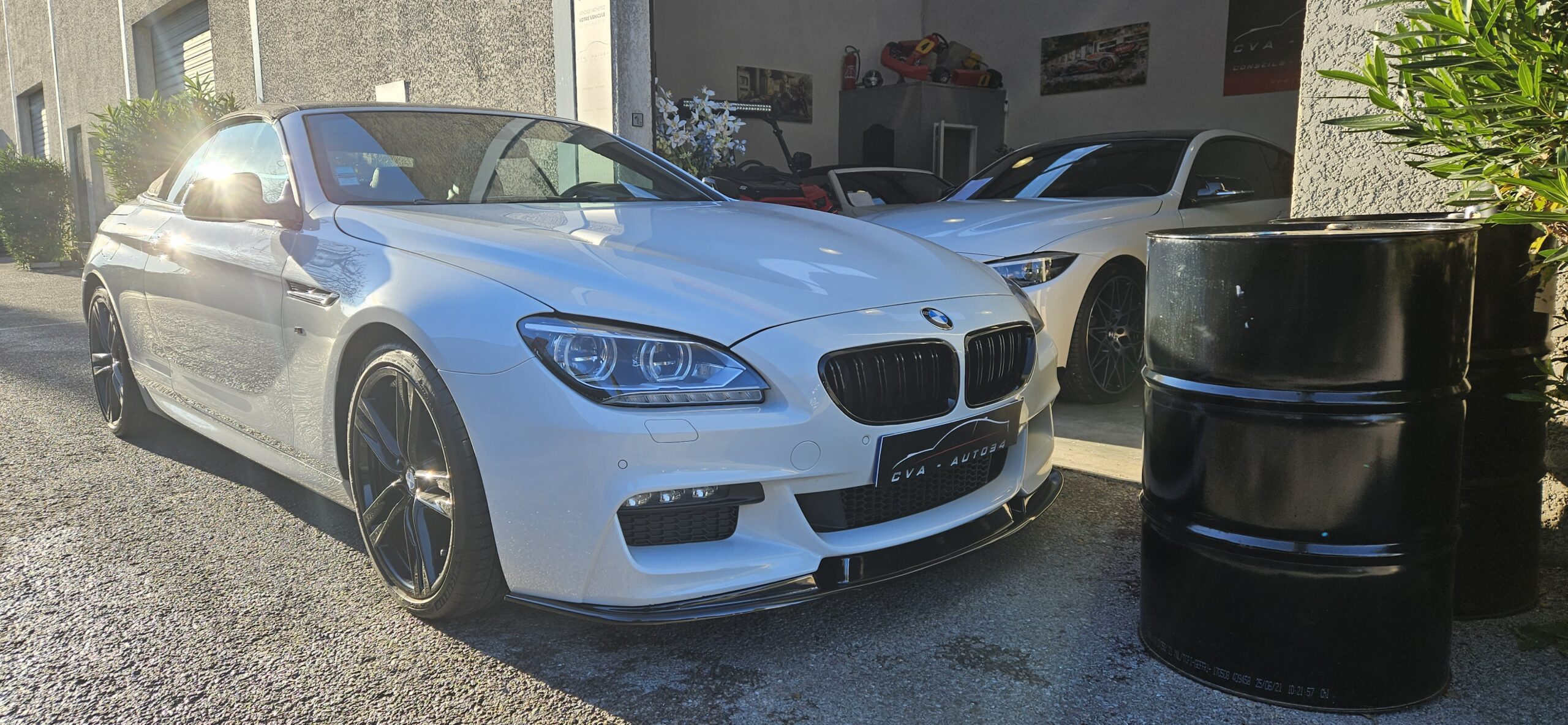 BMW SERIE 6 CABRIOLET PACK M (640D 313CH X-DRIVE)