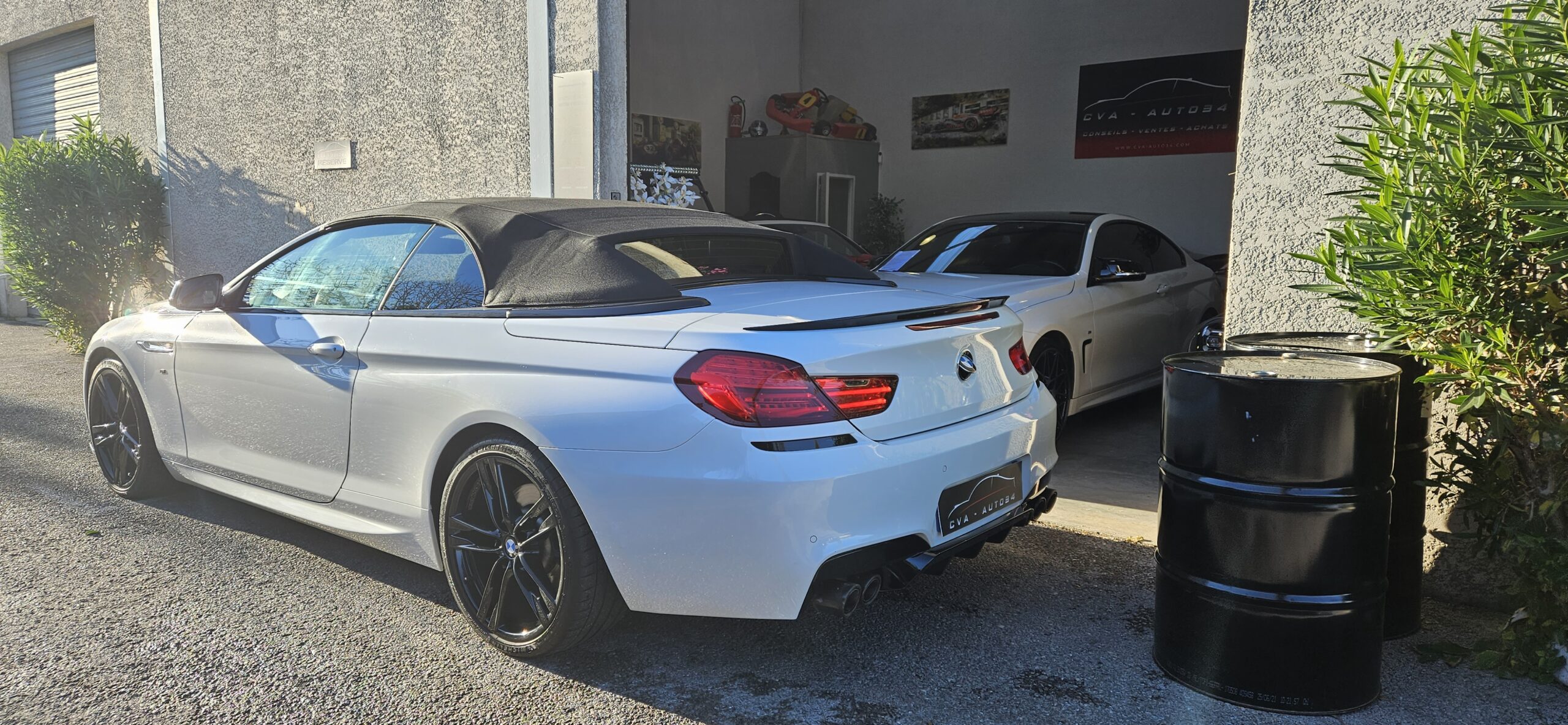 BMW SERIE 6 CABRIOLET PACK M (640D 313CH X-DRIVE)