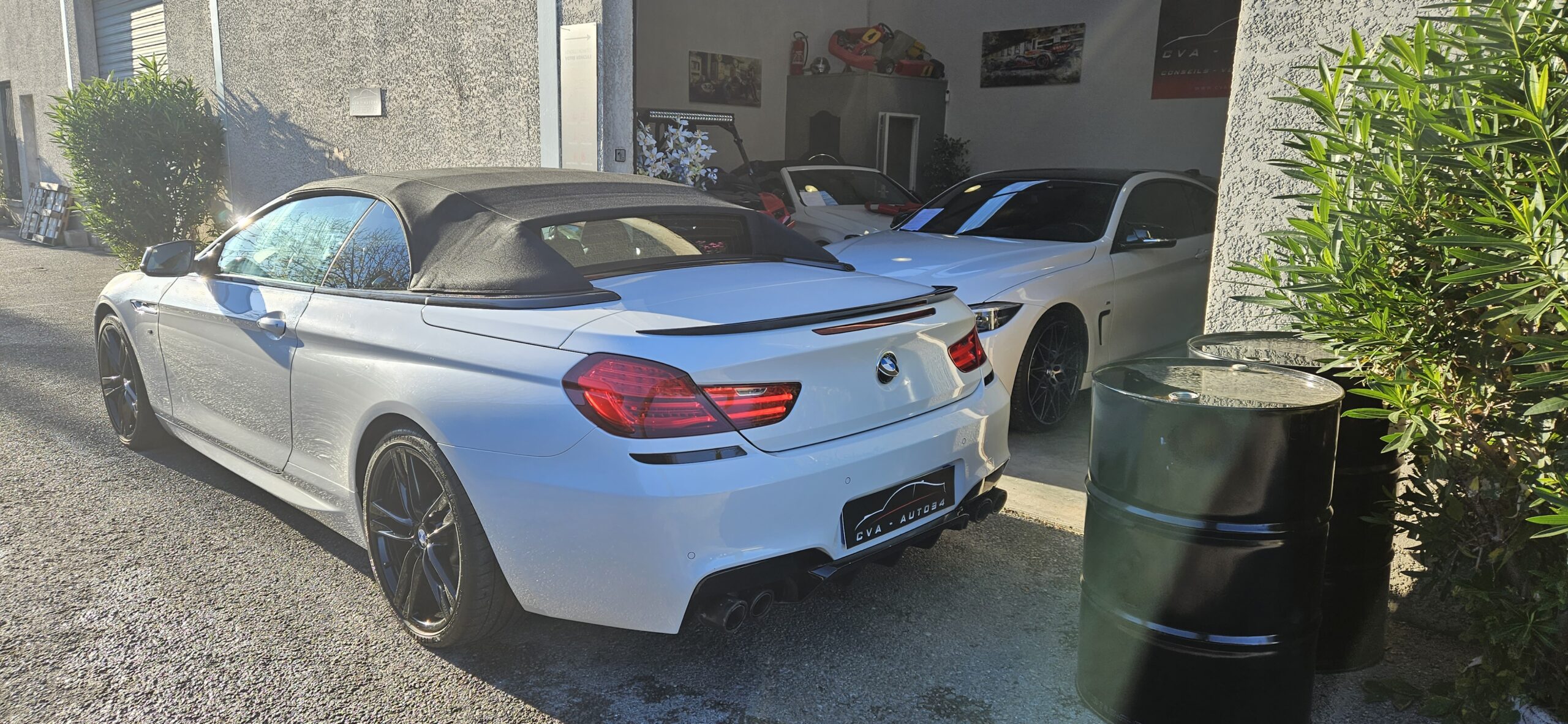 BMW SERIE 6 CABRIOLET PACK M (640D 313CH X-DRIVE)