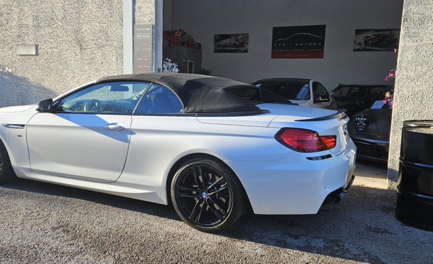 BMW SERIE 6 CABRIOLET PACK M (640D 313CH X-DRIVE)