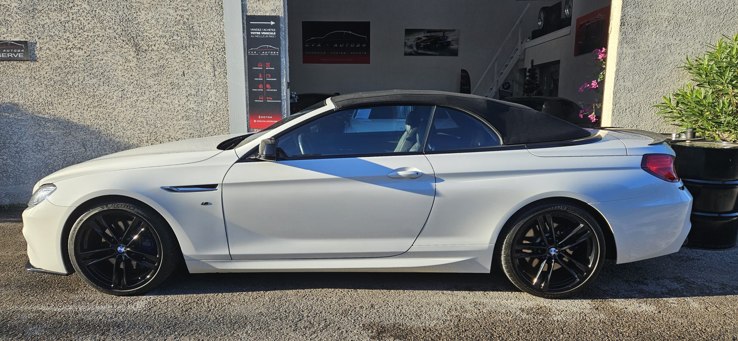 BMW SERIE 6 CABRIOLET PACK M (640D 313CH X-DRIVE)