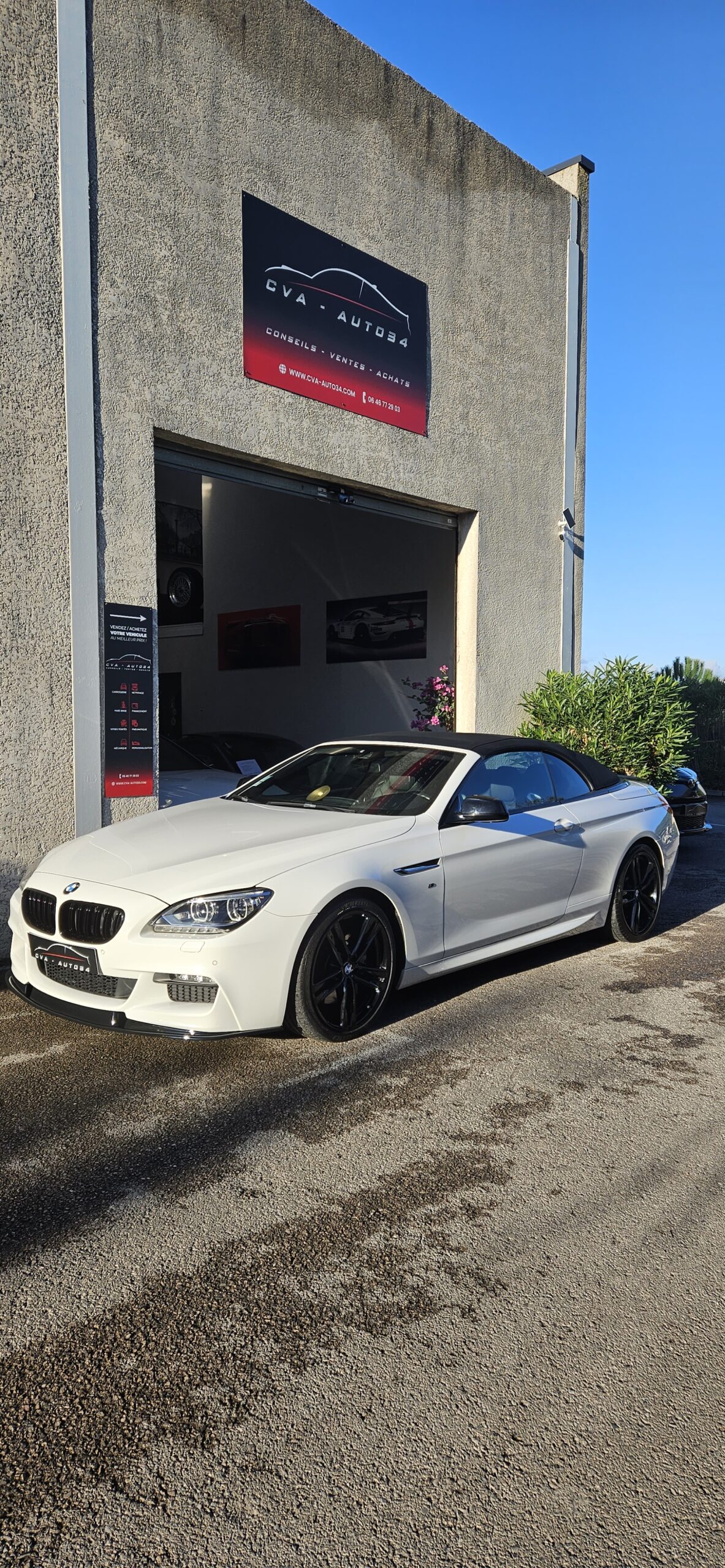 BMW SERIE 6 CABRIOLET PACK M (640D 313CH X-DRIVE)