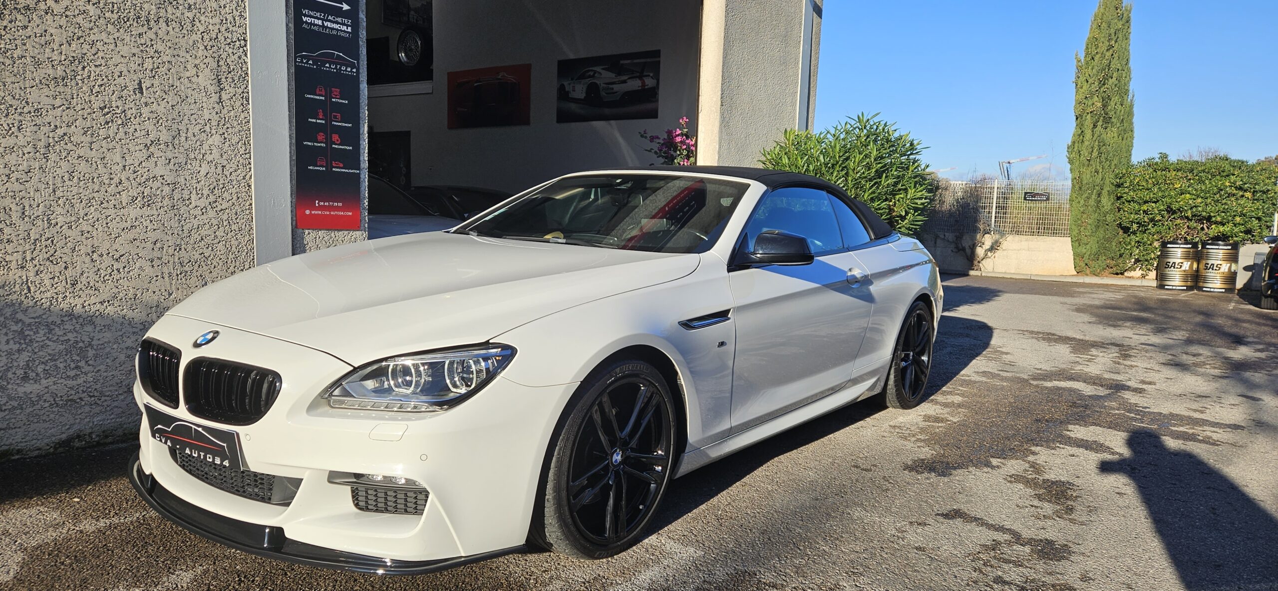 BMW SERIE 6 CABRIOLET PACK M (640D 313CH X-DRIVE)