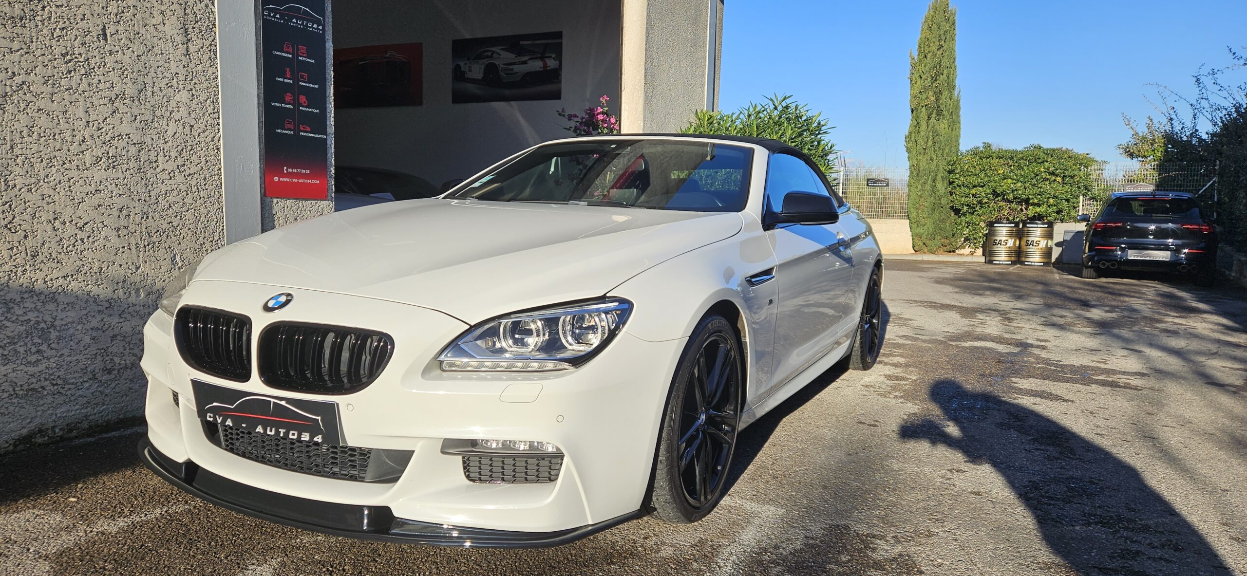 BMW SERIE 6 CABRIOLET PACK M (640D 313CH X-DRIVE)