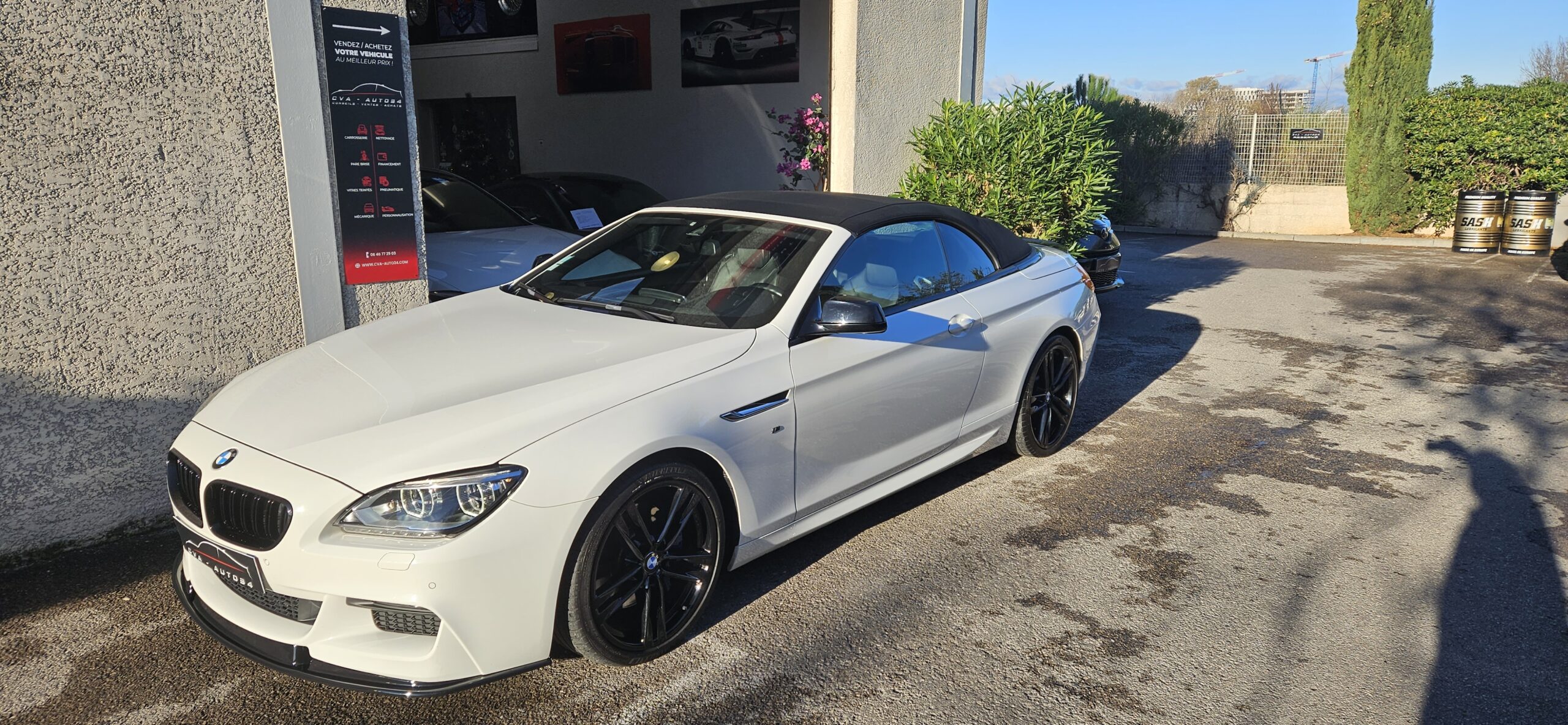 BMW SERIE 6 CABRIOLET PACK M (640D 313CH X-DRIVE)