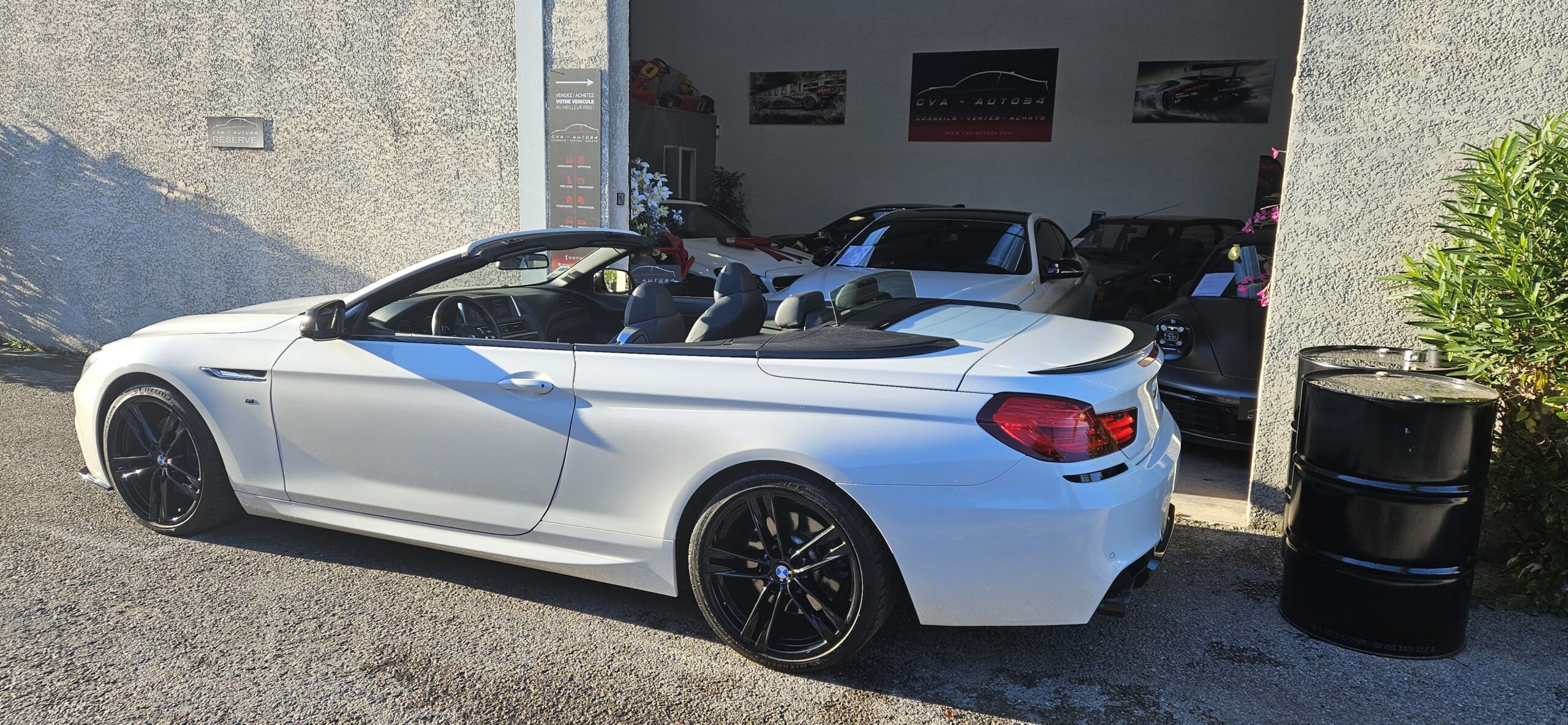 BMW SERIE 6 CABRIOLET PACK M (640D 313CH X-DRIVE)