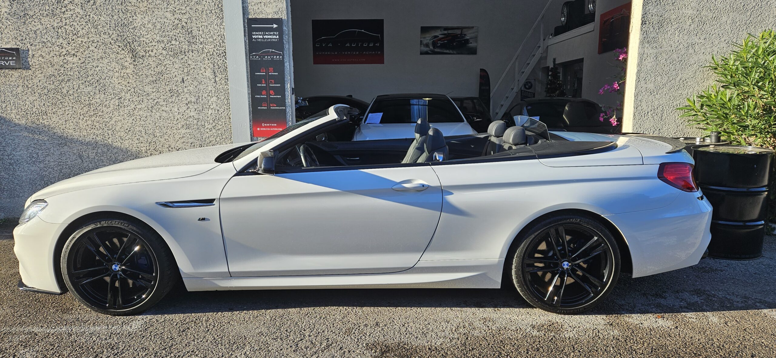 BMW SERIE 6 CABRIOLET PACK M (640D 313CH X-DRIVE)
