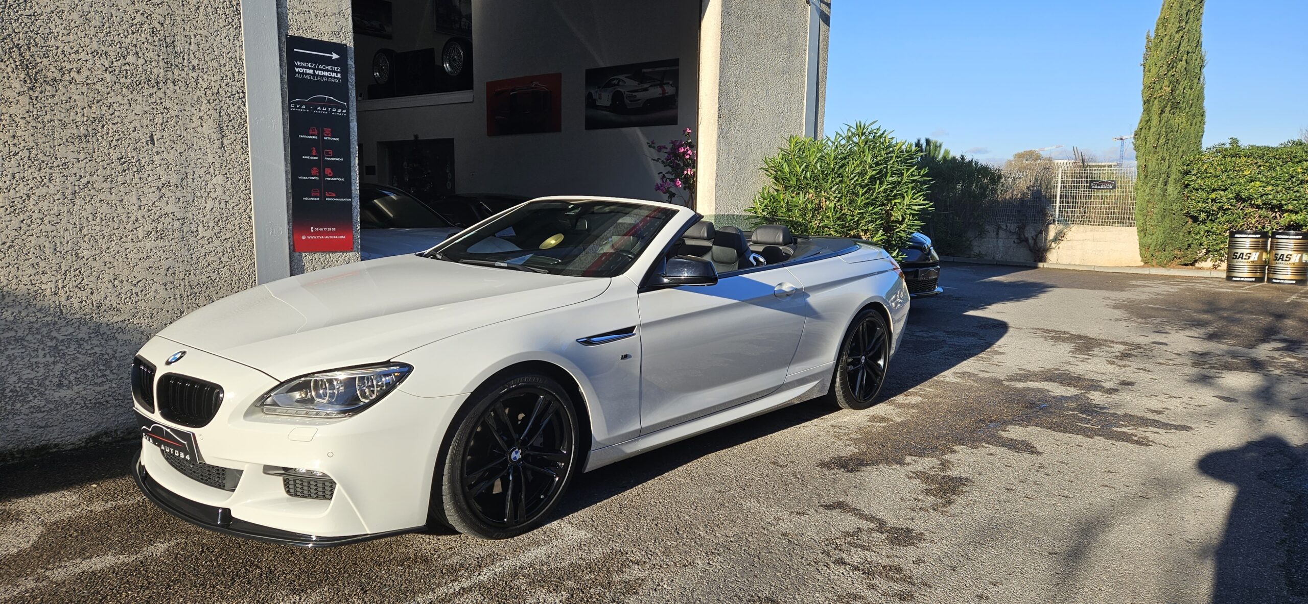 BMW SERIE 6 CABRIOLET PACK M (640D 313CH X-DRIVE)