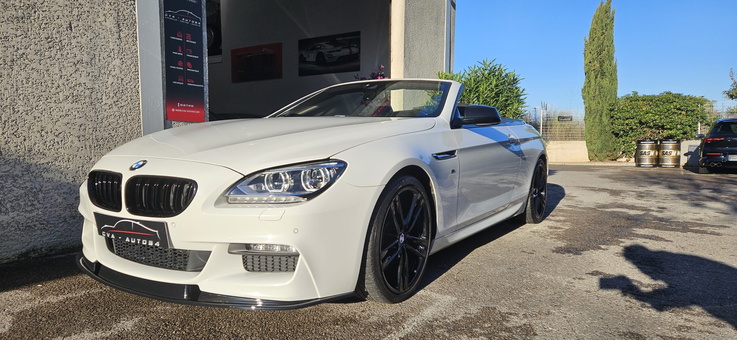 BMW SERIE 6 CABRIOLET PACK M (640D 313CH X-DRIVE)