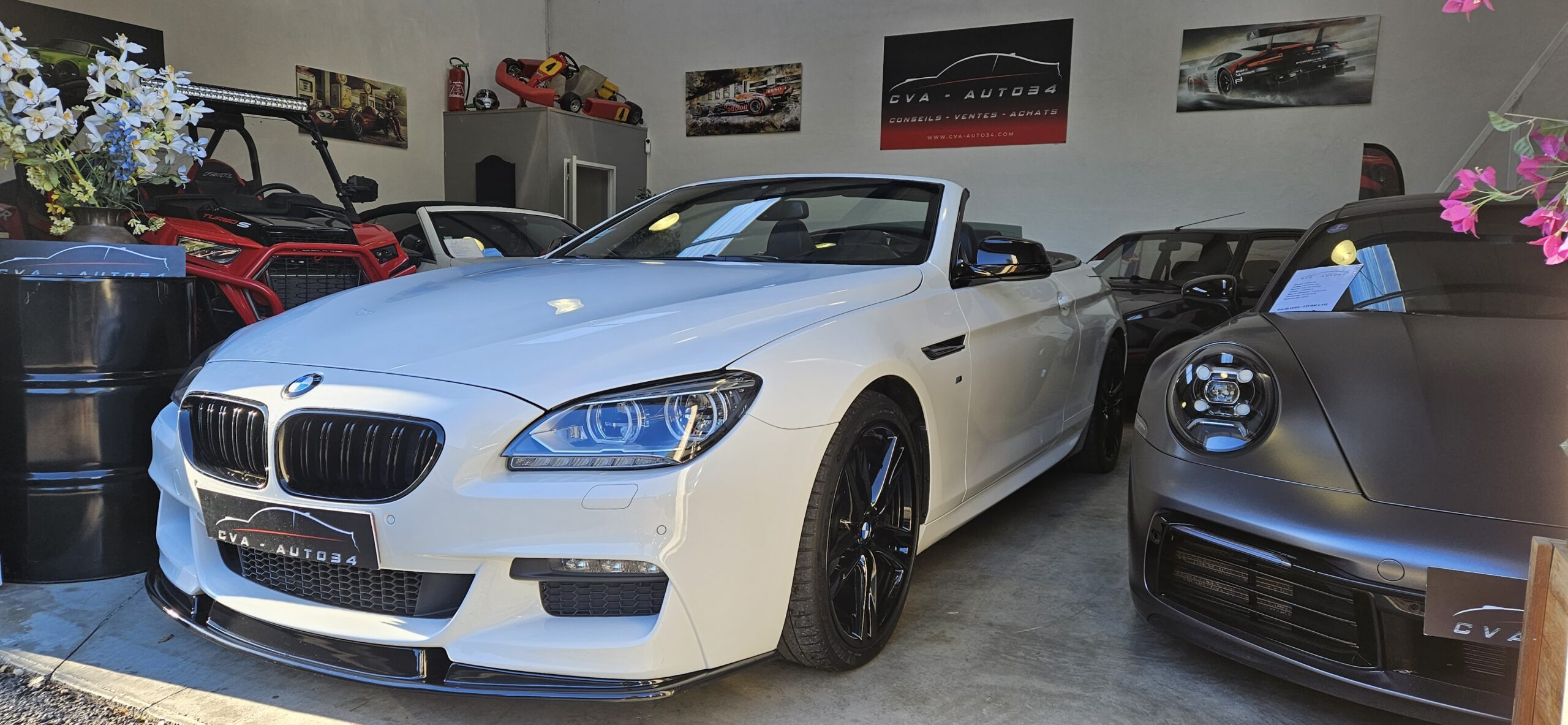 BMW SERIE 6 CABRIOLET PACK M (640D 313CH X-DRIVE)