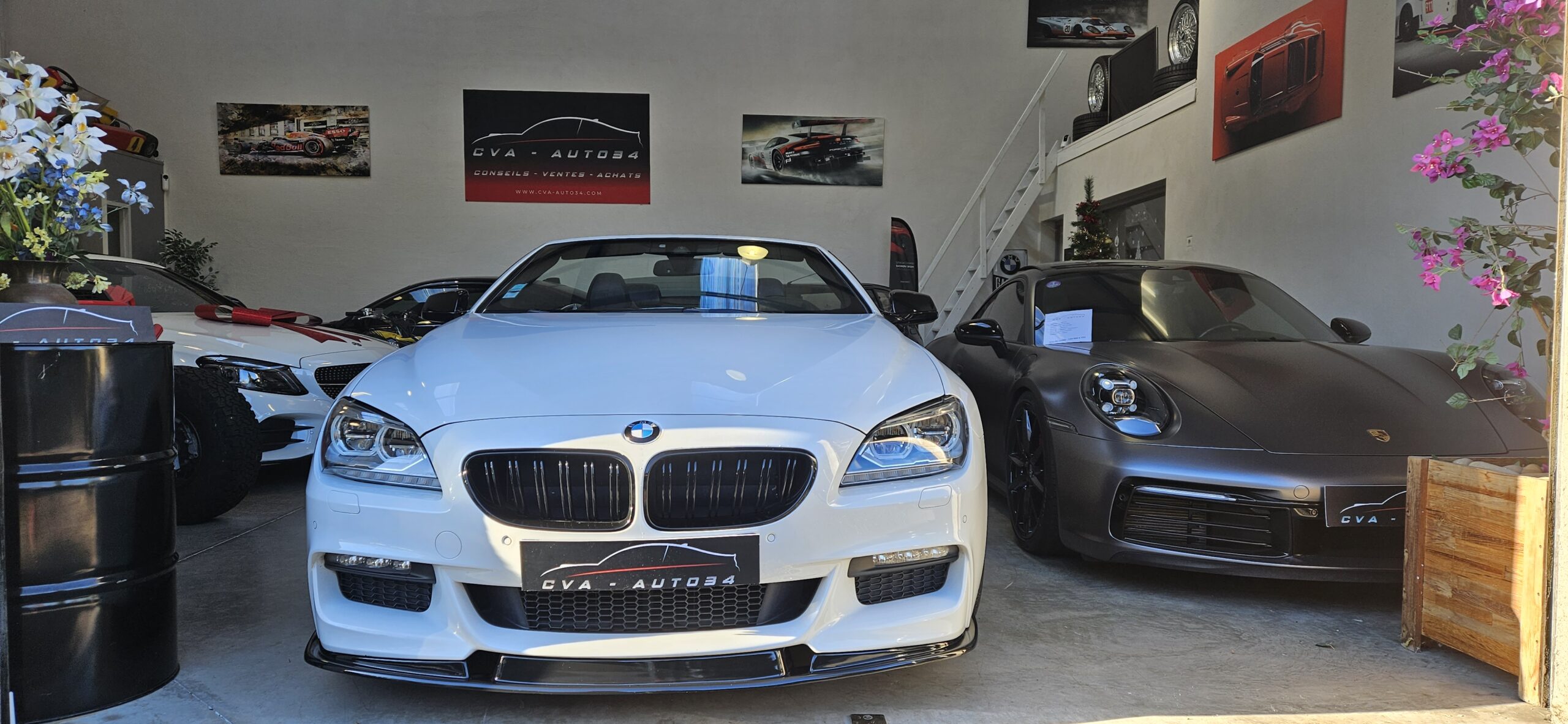 BMW SERIE 6 CABRIOLET PACK M (640D 313CH X-DRIVE)