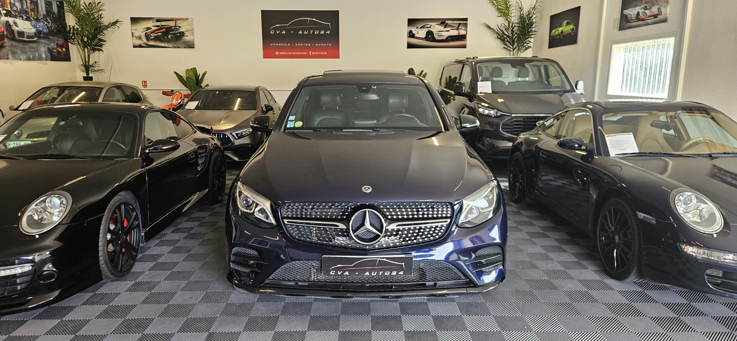MERCEDES GLC COUPE 250D PACK AMG