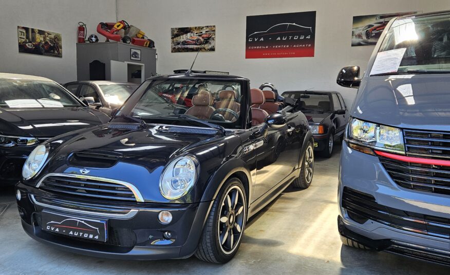 MINI CABRIOLET COOPER S 170CH SIDEWALK BOITE AUTO