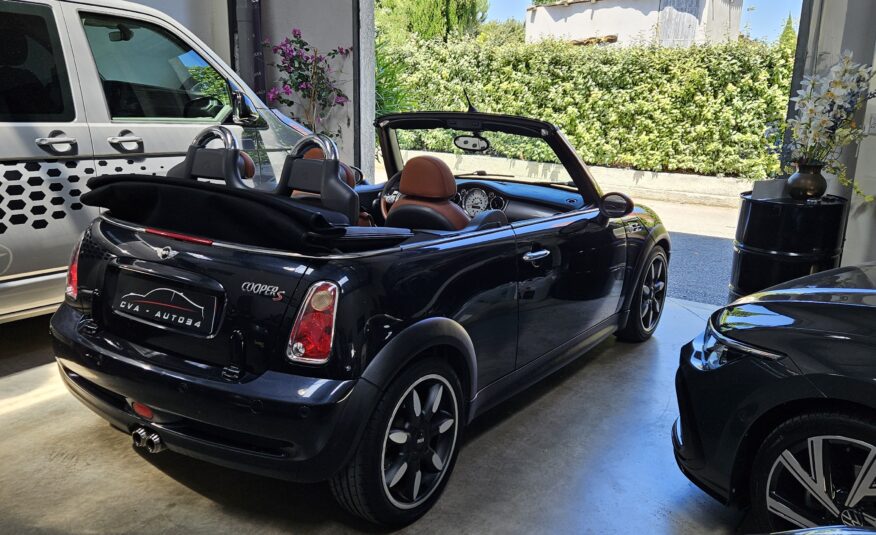 MINI CABRIOLET COOPER S 170CH SIDEWALK BOITE AUTO