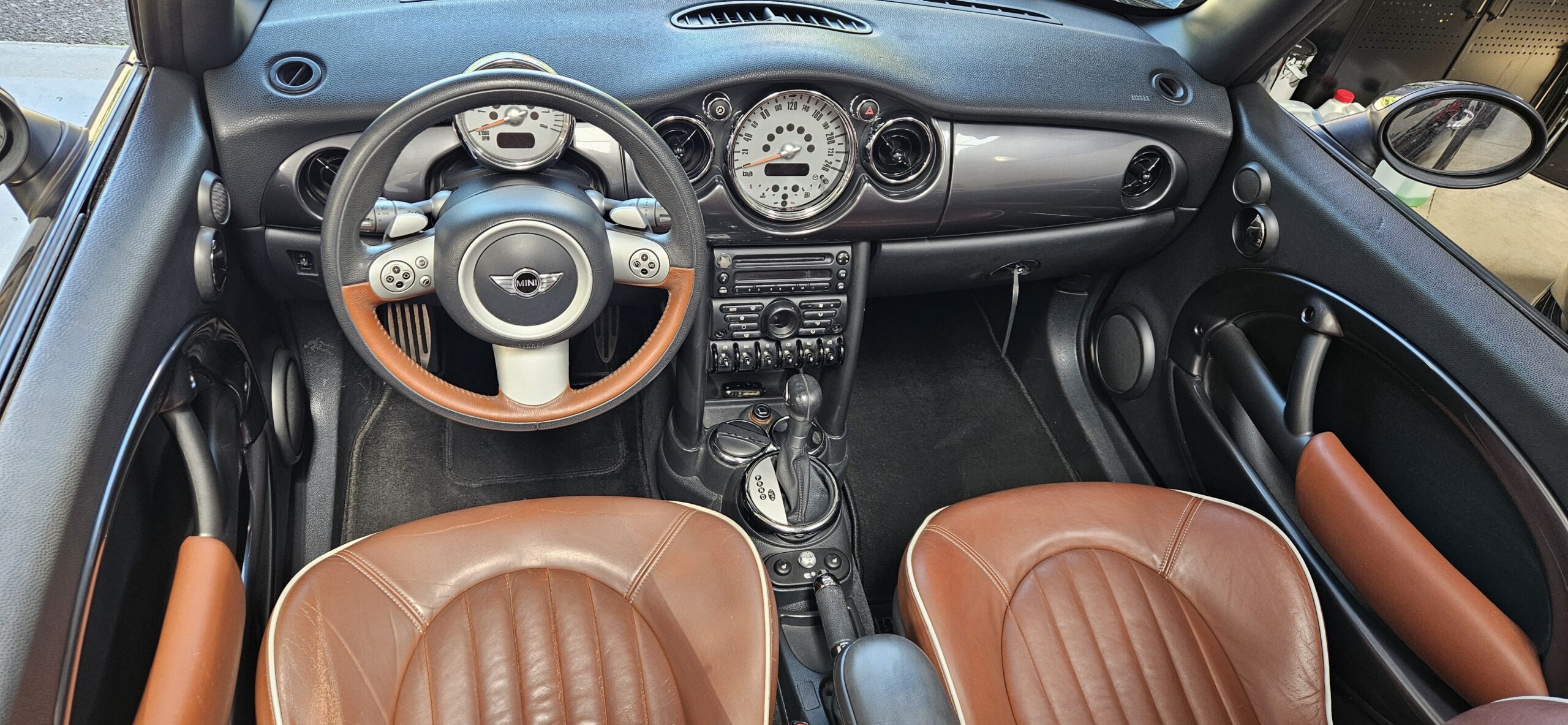 MINI CABRIOLET COOPER S 170CH SIDEWALK BOITE AUTO