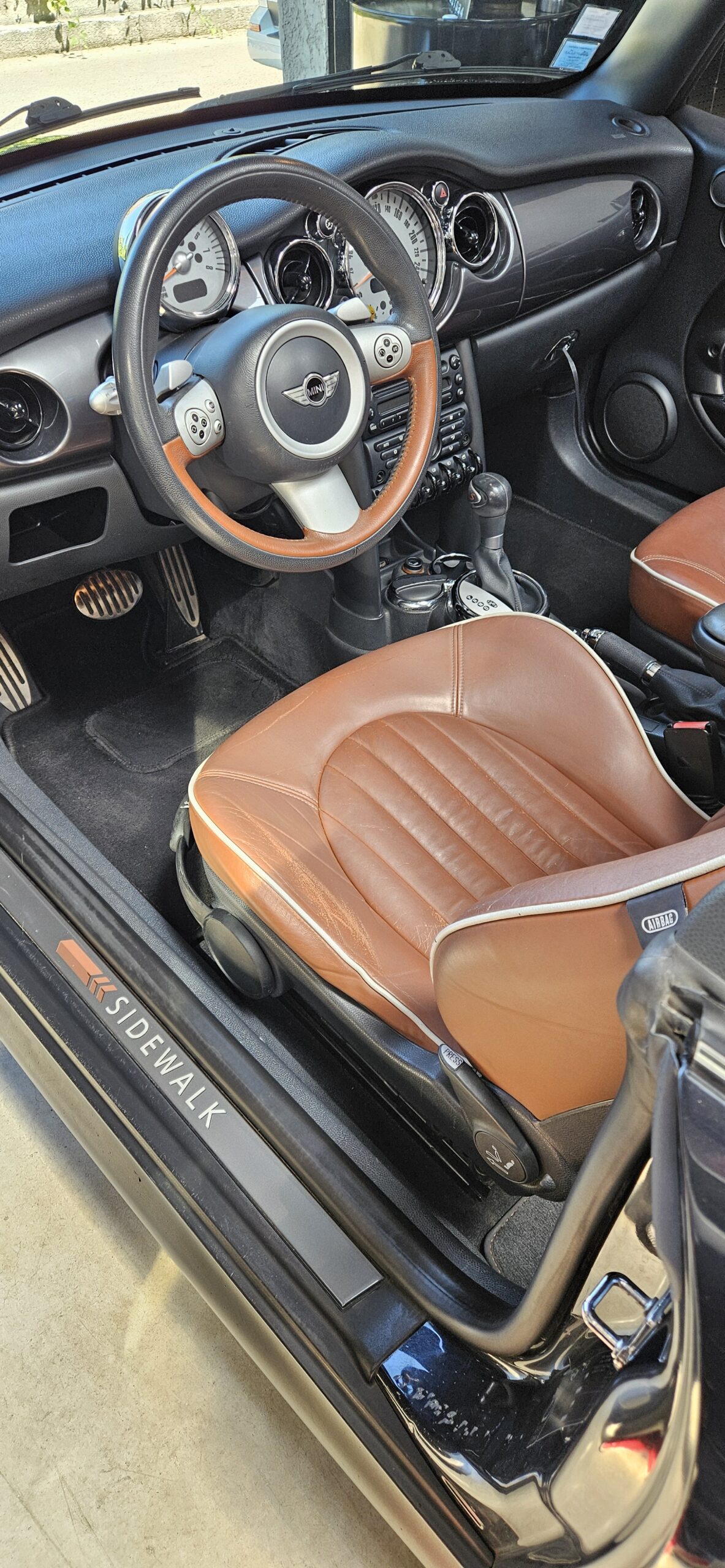 MINI CABRIOLET COOPER S 170CH SIDEWALK BOITE AUTO