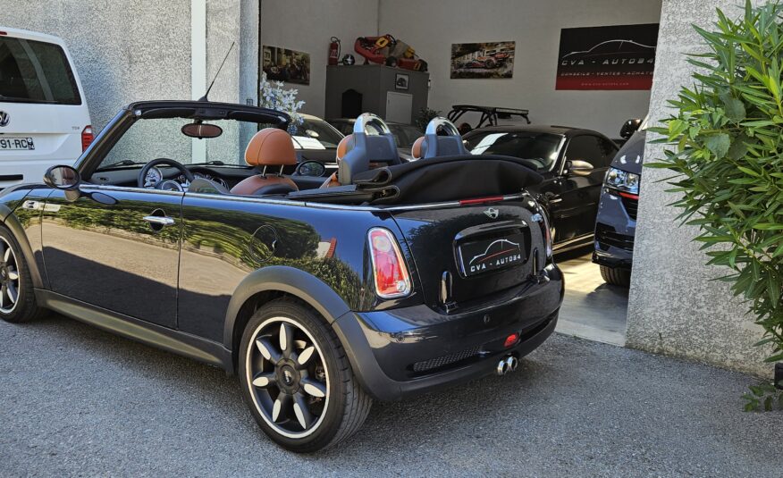 MINI CABRIOLET COOPER S 170CH SIDEWALK BOITE AUTO